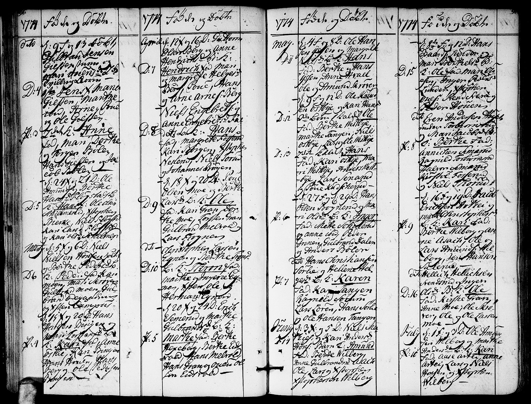 Sørum prestekontor Kirkebøker, AV/SAO-A-10303/F/Fa/L0002: Ministerialbok nr. I 2, 1759-1814, s. 96-97