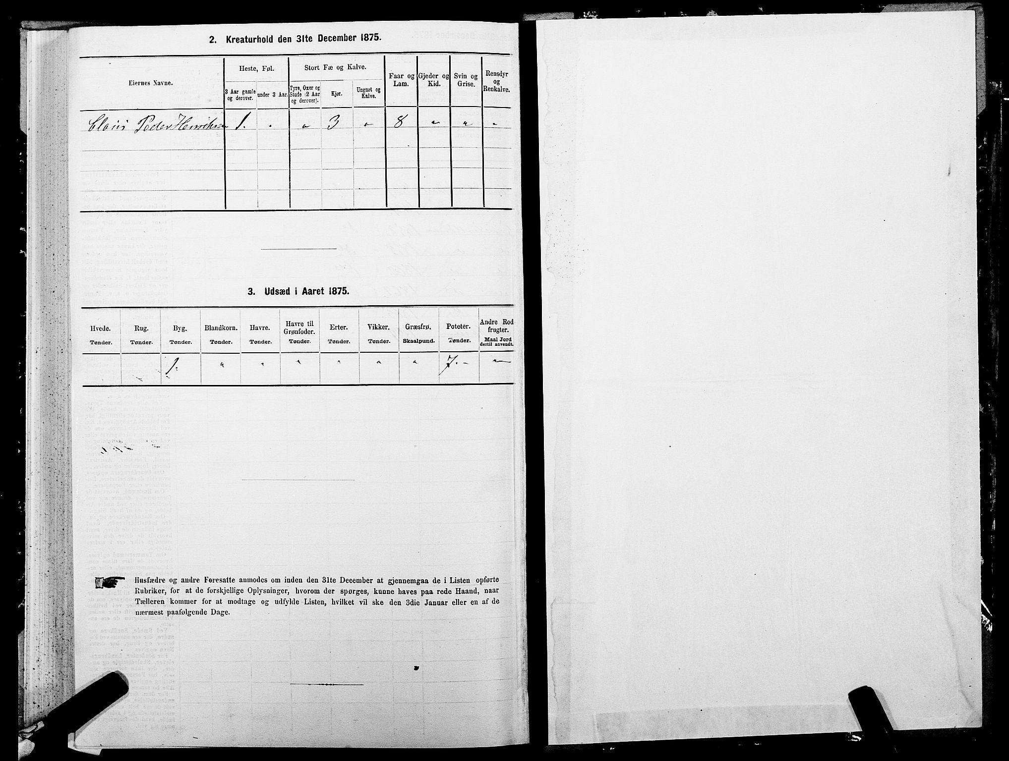 SATØ, Folketelling 1875 for 1914P Trondenes prestegjeld, 1875