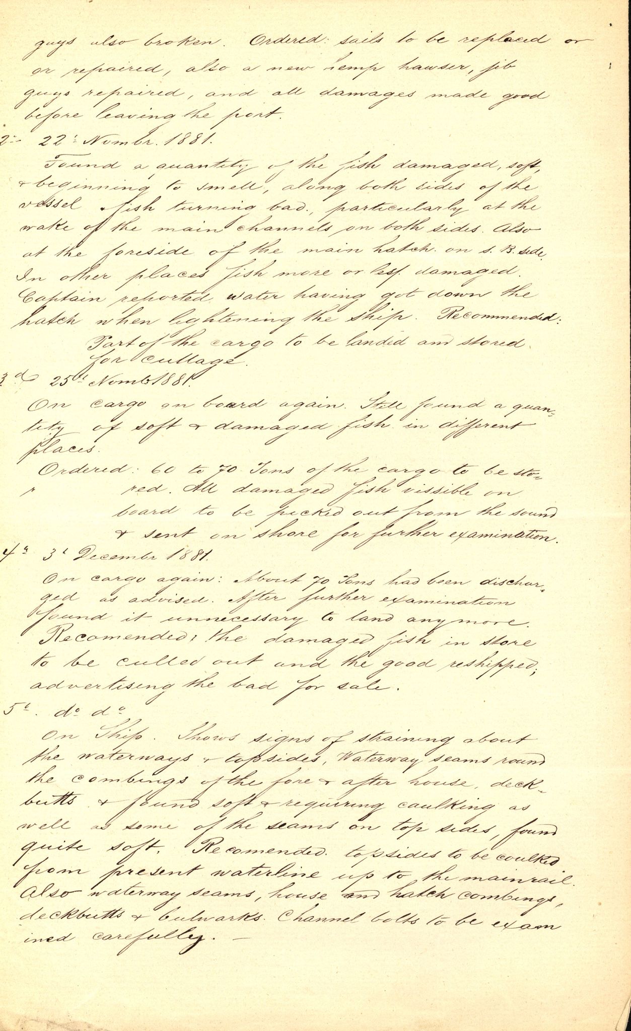 Pa 63 - Østlandske skibsassuranceforening, VEMU/A-1079/G/Ga/L0015/0001: Havaridokumenter / Borrestad, BertHA Rød, Lainetar, Laura, 1882, s. 27