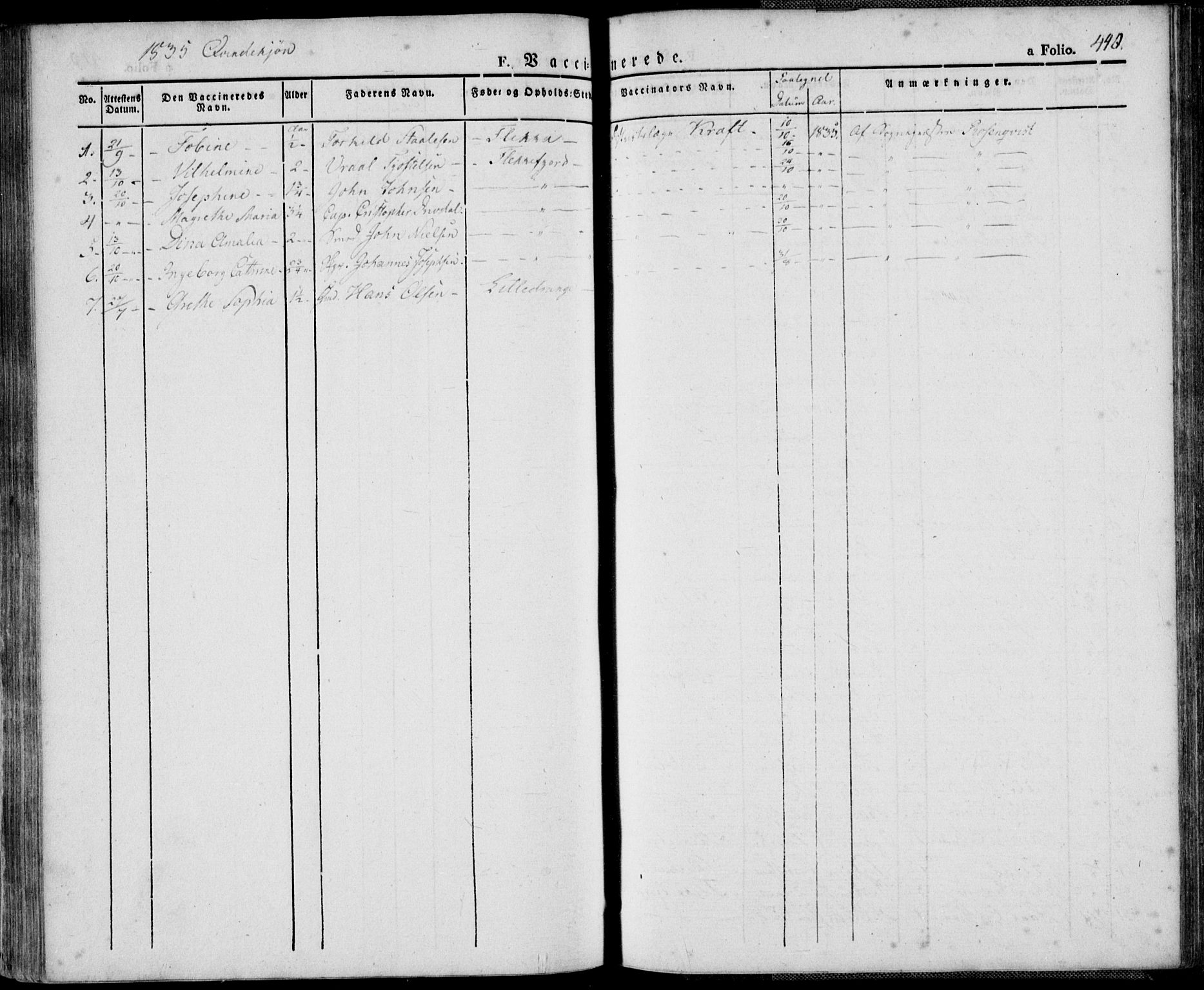 Flekkefjord sokneprestkontor, AV/SAK-1111-0012/F/Fa/Fac/L0003: Ministerialbok nr. A 3, 1826-1841, s. 440