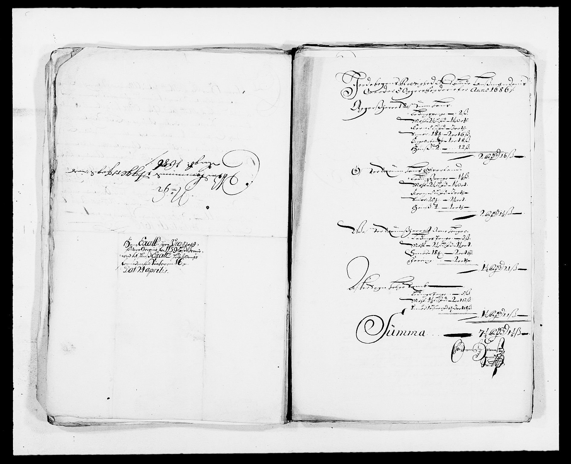 Rentekammeret inntil 1814, Reviderte regnskaper, Fogderegnskap, RA/EA-4092/R08/L0424: Fogderegnskap Aker, 1682-1689, s. 175