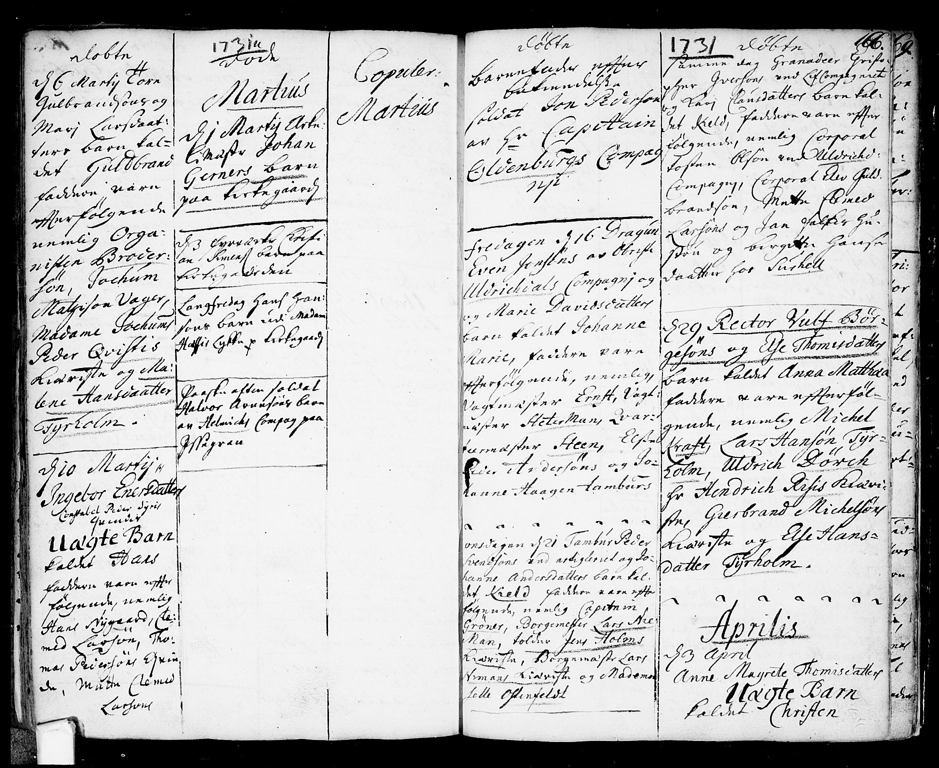 Fredrikstad prestekontor Kirkebøker, AV/SAO-A-11082/F/Fa/L0001: Ministerialbok nr. 1, 1717-1731, s. 166