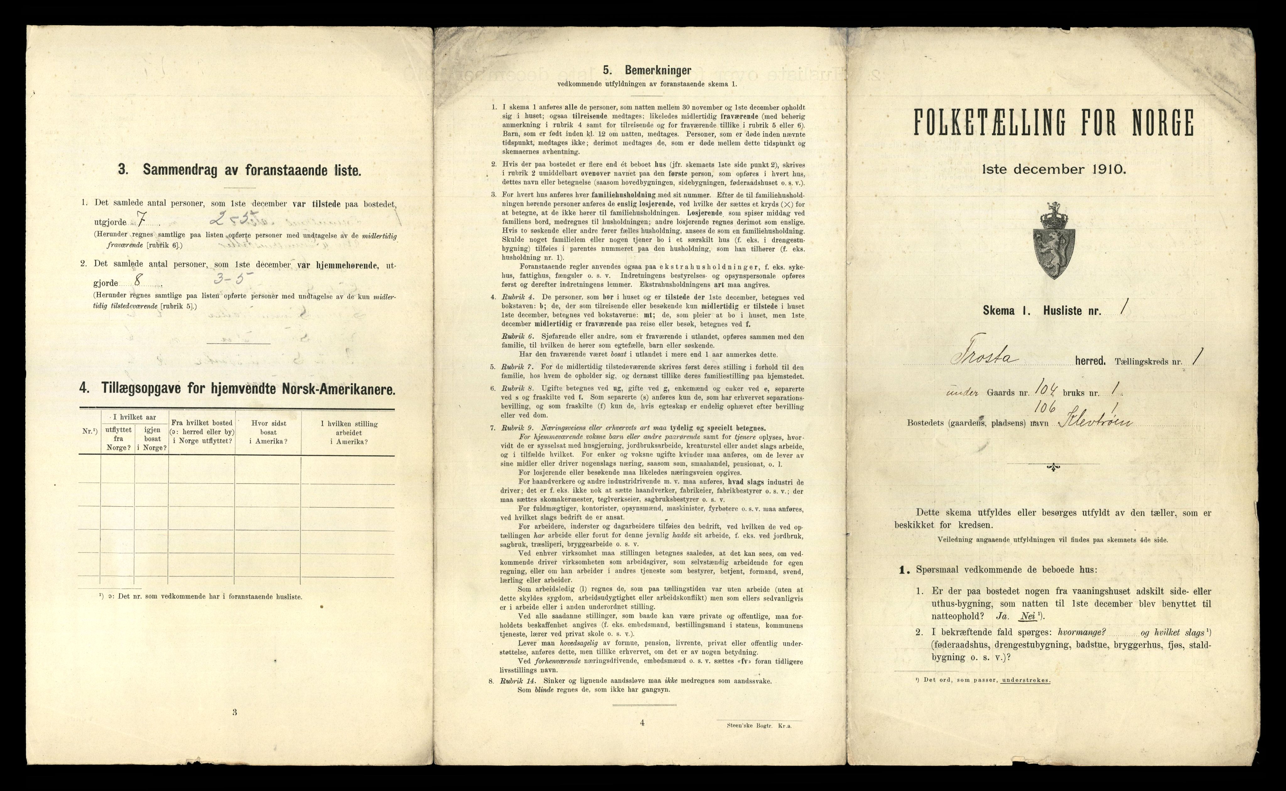 RA, Folketelling 1910 for 1717 Frosta herred, 1910, s. 33