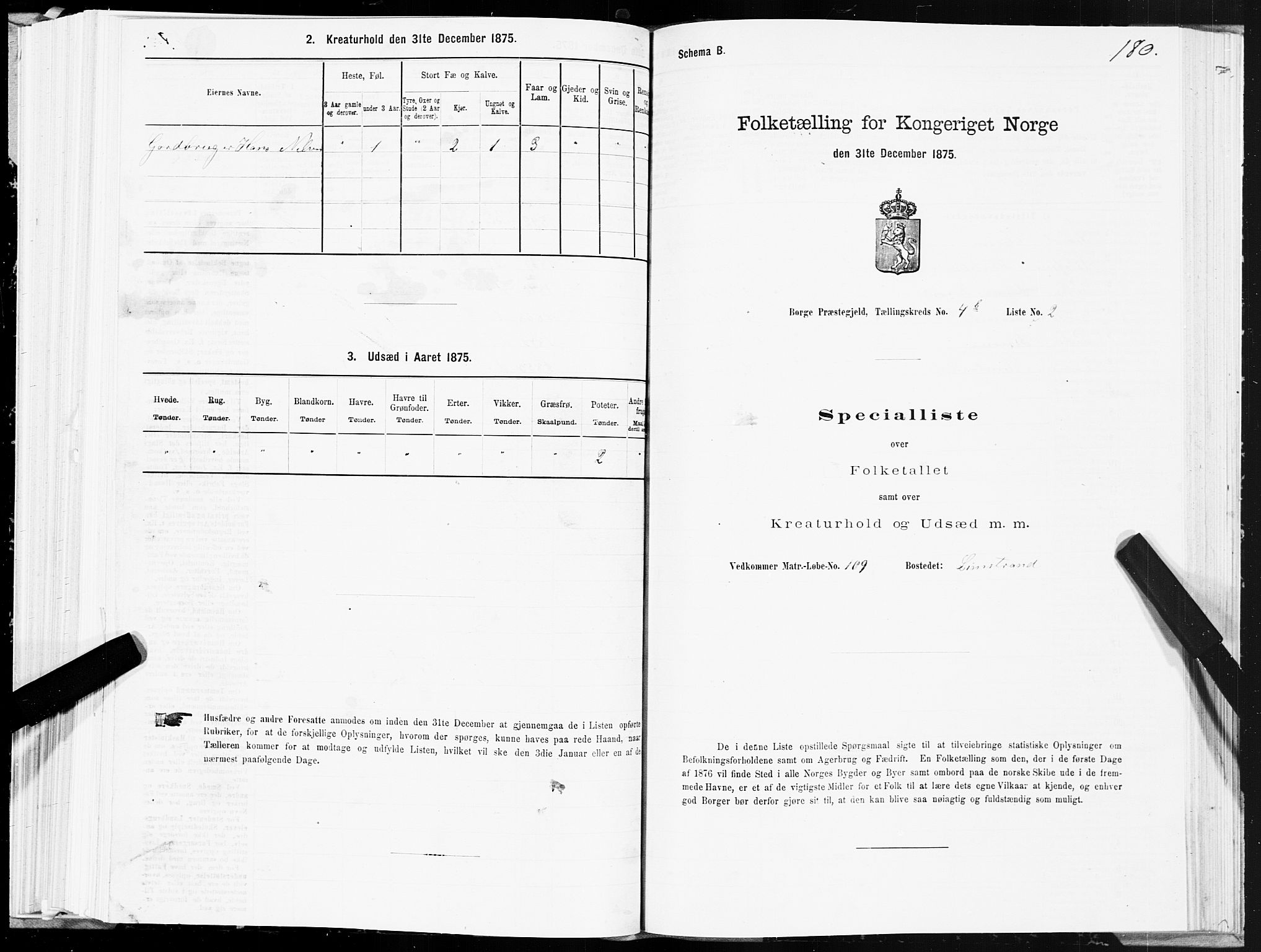 SAT, Folketelling 1875 for 1862P Borge prestegjeld, 1875, s. 3180