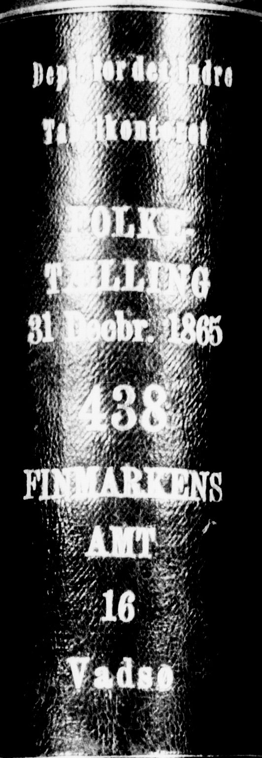 RA, Folketelling 1865 for 2003B Vadsø prestegjeld, Vadsø kjøpstad, 1865, s. 2