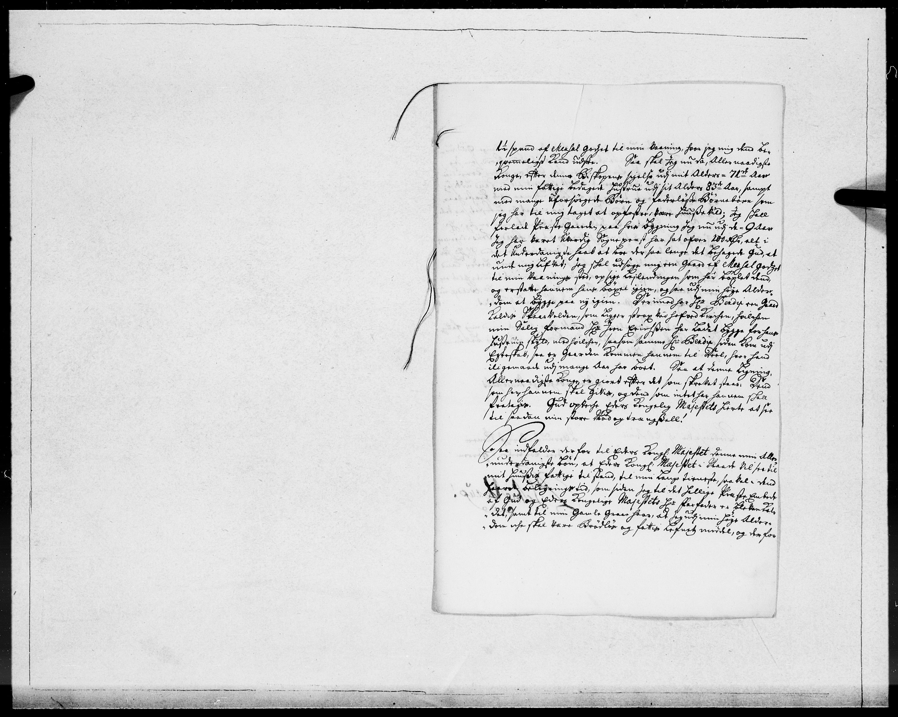 Danske Kanselli 1572-1799, AV/RA-EA-3023/F/Fc/Fcc/Fcca/L0064: Norske innlegg 1572-1799, 1707, s. 24