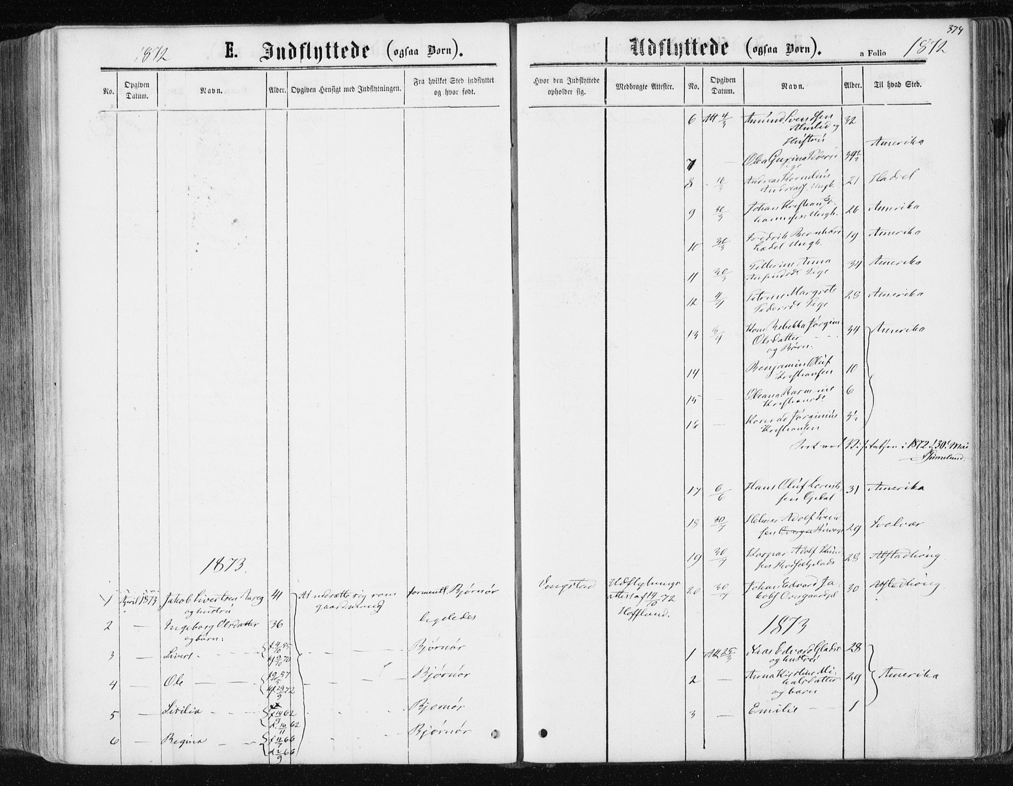 Ministerialprotokoller, klokkerbøker og fødselsregistre - Nord-Trøndelag, AV/SAT-A-1458/741/L0394: Ministerialbok nr. 741A08, 1864-1877, s. 374