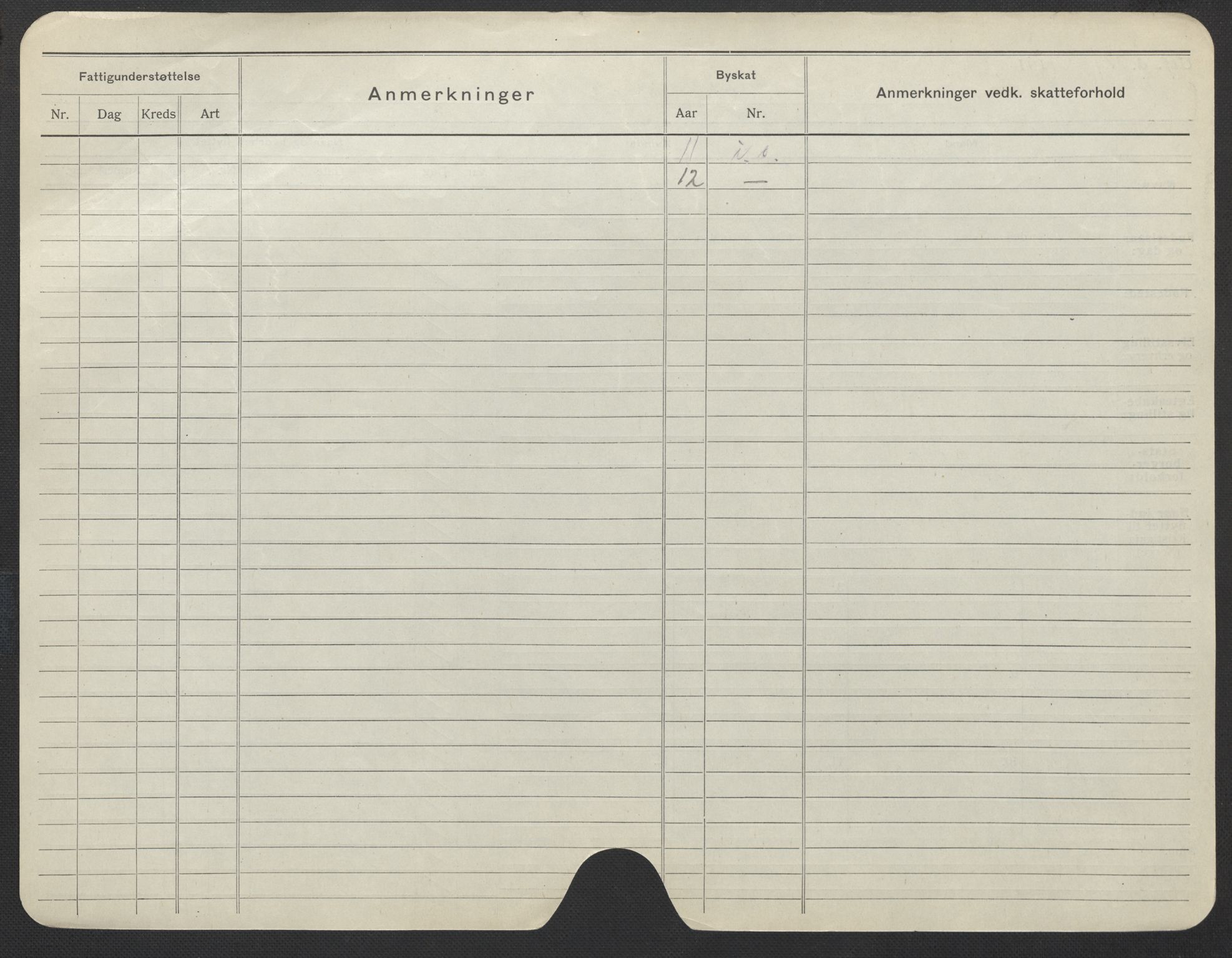 Oslo folkeregister, Registerkort, AV/SAO-A-11715/F/Fa/Fac/L0022: Kvinner, 1906-1914, s. 253b