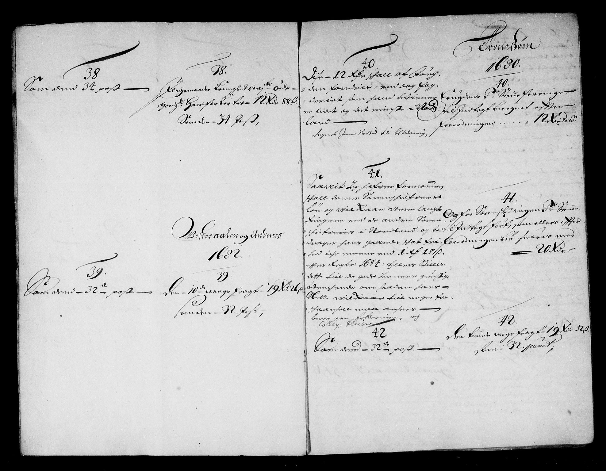 Rentekammeret inntil 1814, Reviderte regnskaper, Stiftamtstueregnskaper, Trondheim stiftamt og Nordland amt, AV/RA-EA-6044/R/Rg/L0078: Trondheim stiftamt og Nordland amt, 1680-1684