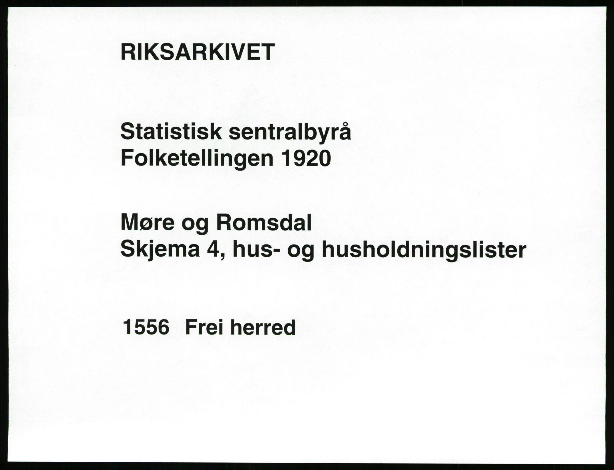 SAT, Folketelling 1920 for 1556 Frei herred, 1920, s. 21