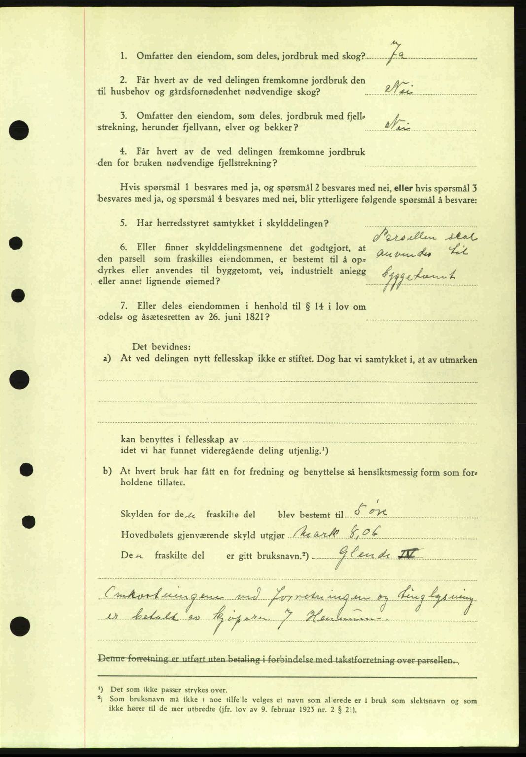 Idd og Marker sorenskriveri, AV/SAO-A-10283/G/Gb/Gbb/L0005: Pantebok nr. A5, 1941-1943, Dagboknr: 1431/1941