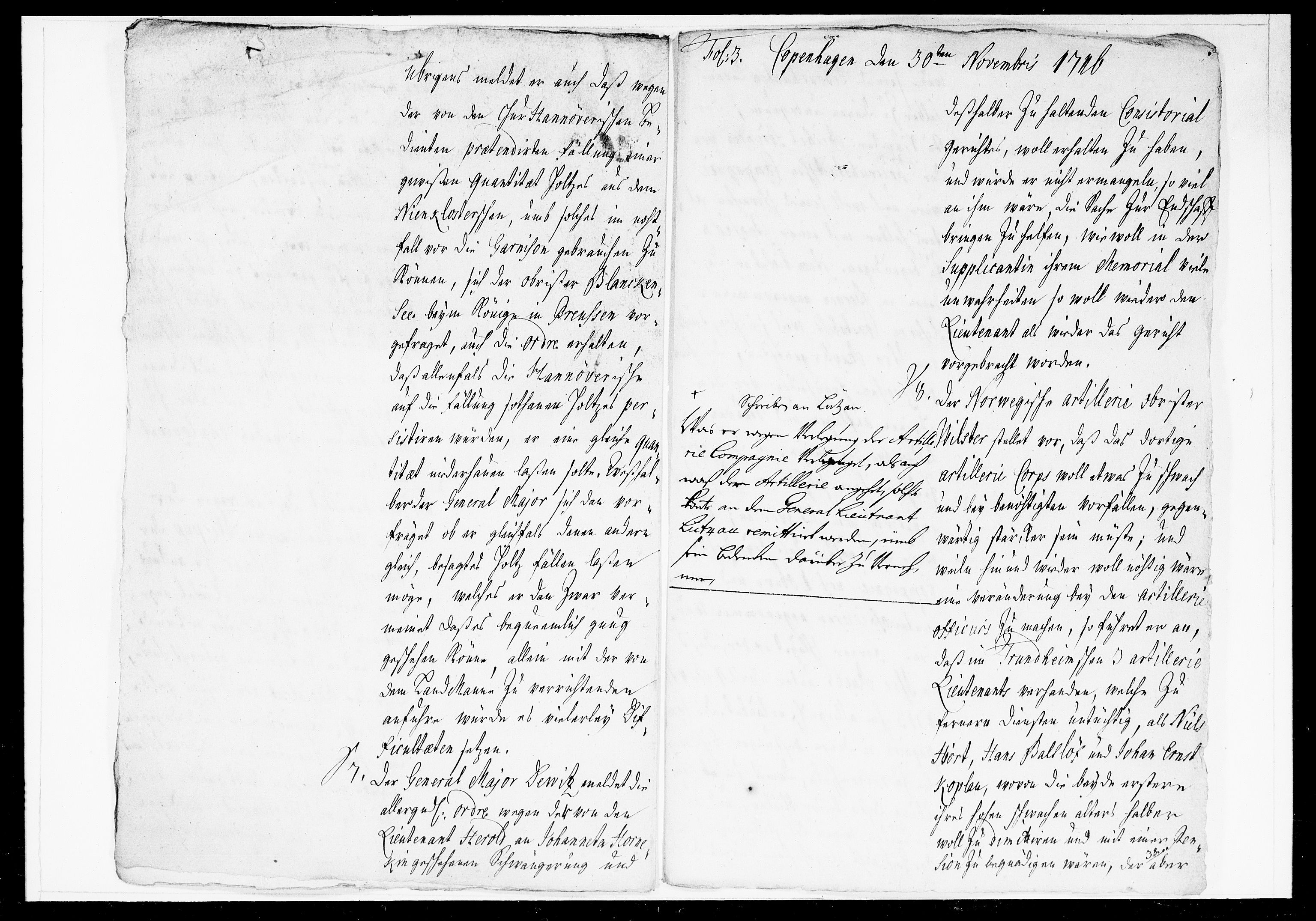 Krigskollegiet, Krigskancelliet, DRA/A-0006/-/1025-1036: Refererede sager, 1716, s. 1004