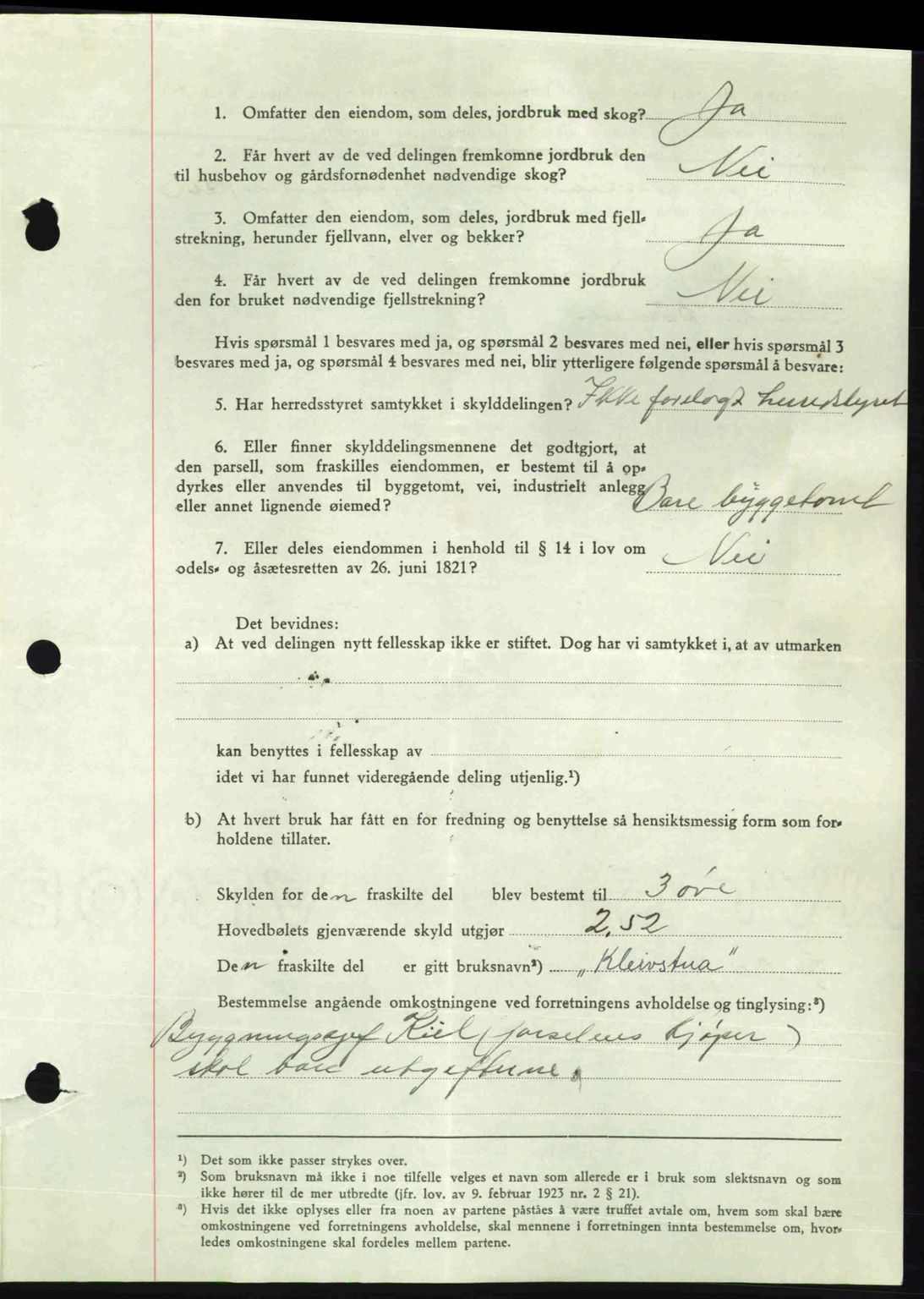 Nordmøre sorenskriveri, AV/SAT-A-4132/1/2/2Ca: Pantebok nr. A102, 1946-1946, Dagboknr: 2012/1946