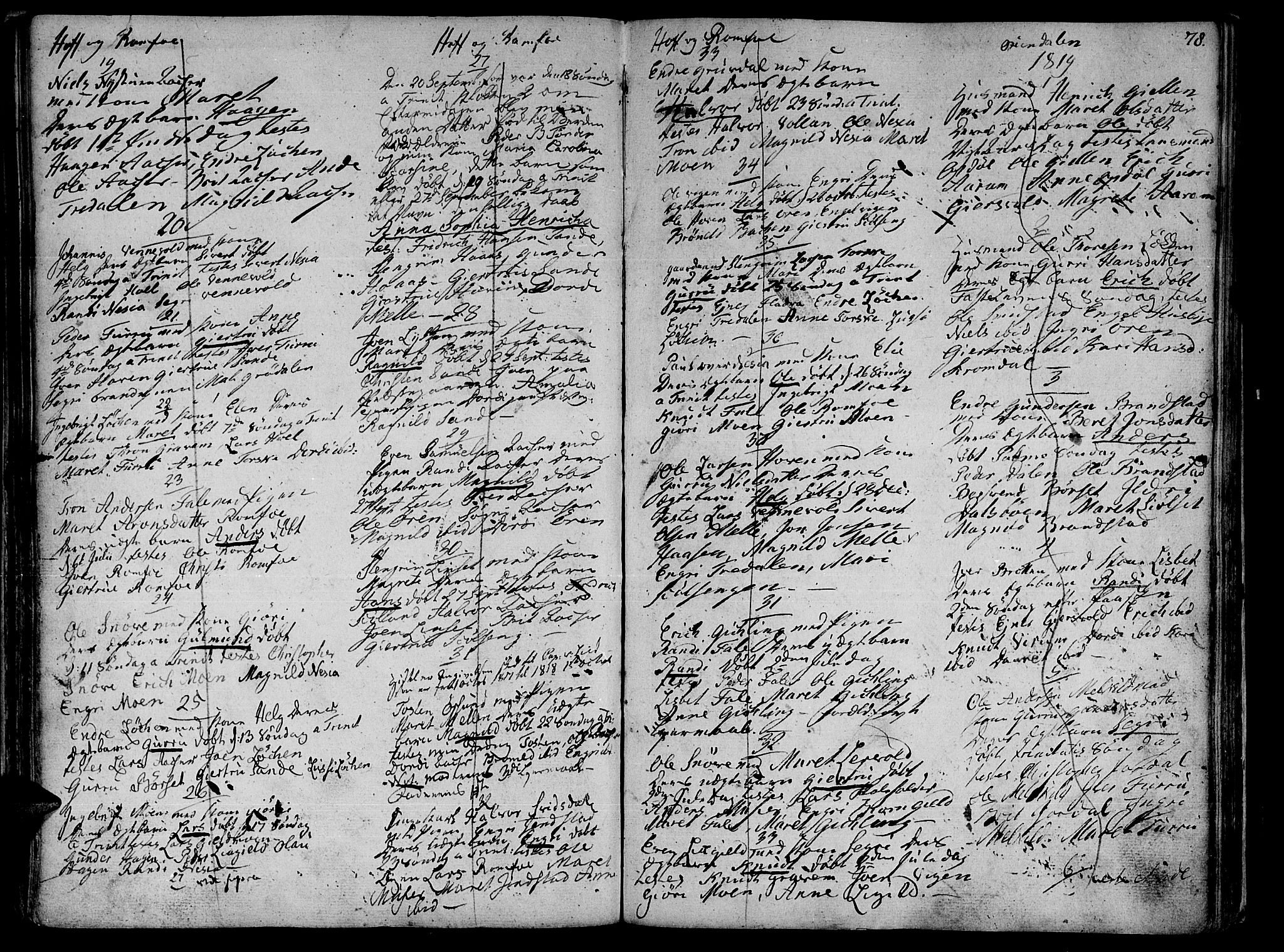 Ministerialprotokoller, klokkerbøker og fødselsregistre - Møre og Romsdal, AV/SAT-A-1454/590/L1008: Ministerialbok nr. 590A02, 1794-1820, s. 78