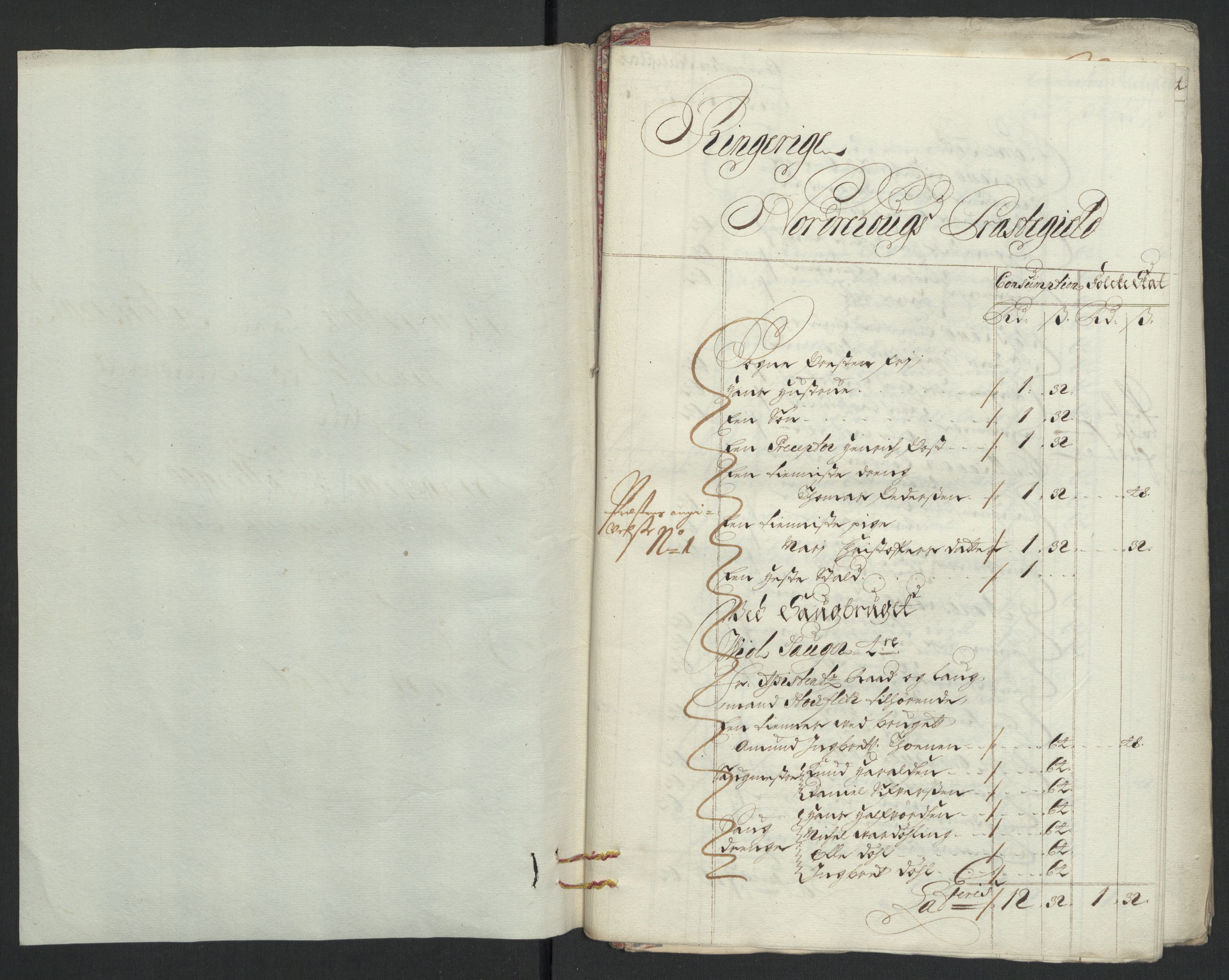 Rentekammeret inntil 1814, Reviderte regnskaper, Fogderegnskap, RA/EA-4092/R22/L1453: Fogderegnskap Ringerike, Hallingdal og Buskerud, 1696, s. 262
