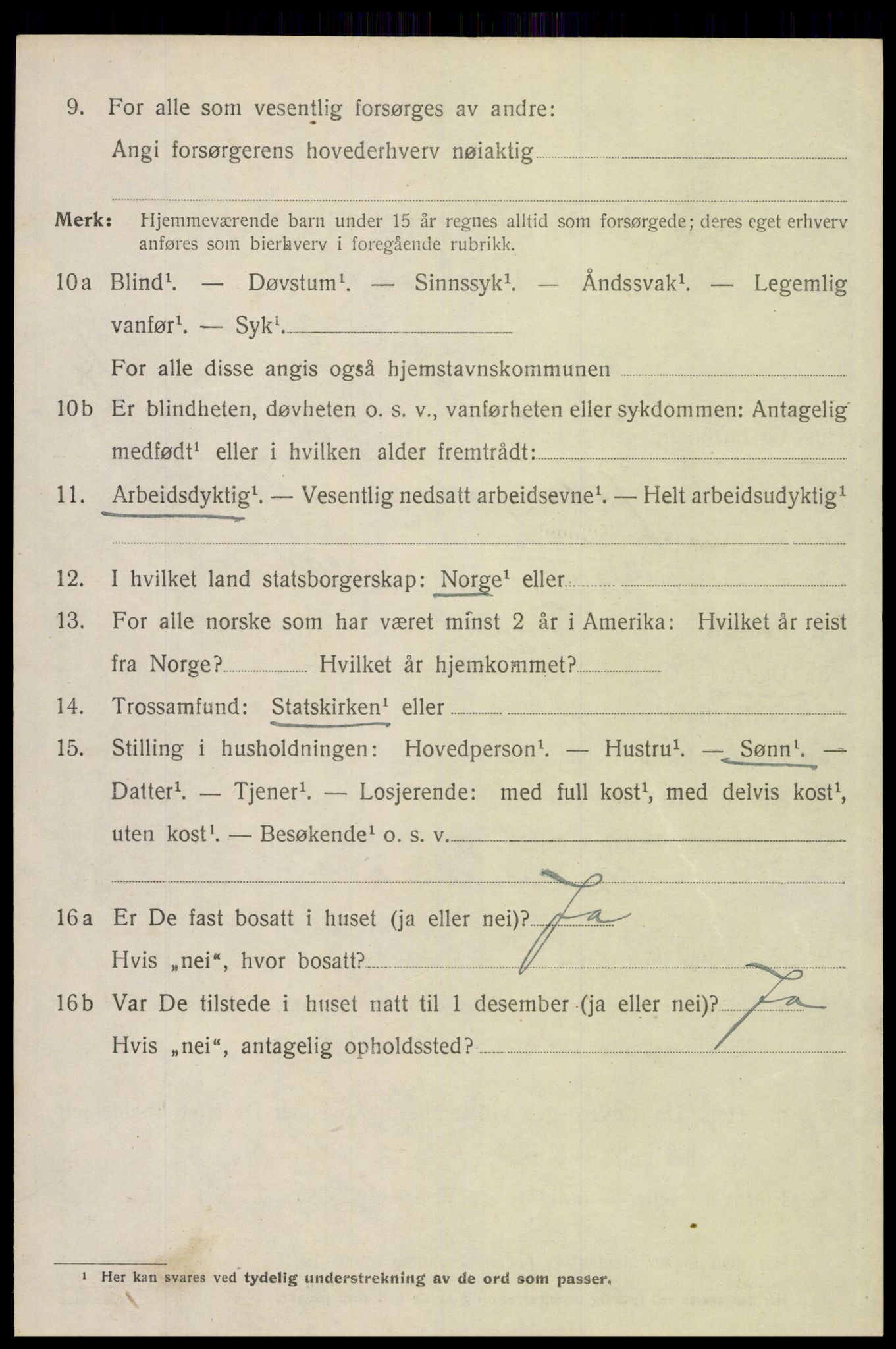 SAH, Folketelling 1920 for 0428 Trysil herred, 1920, s. 12622