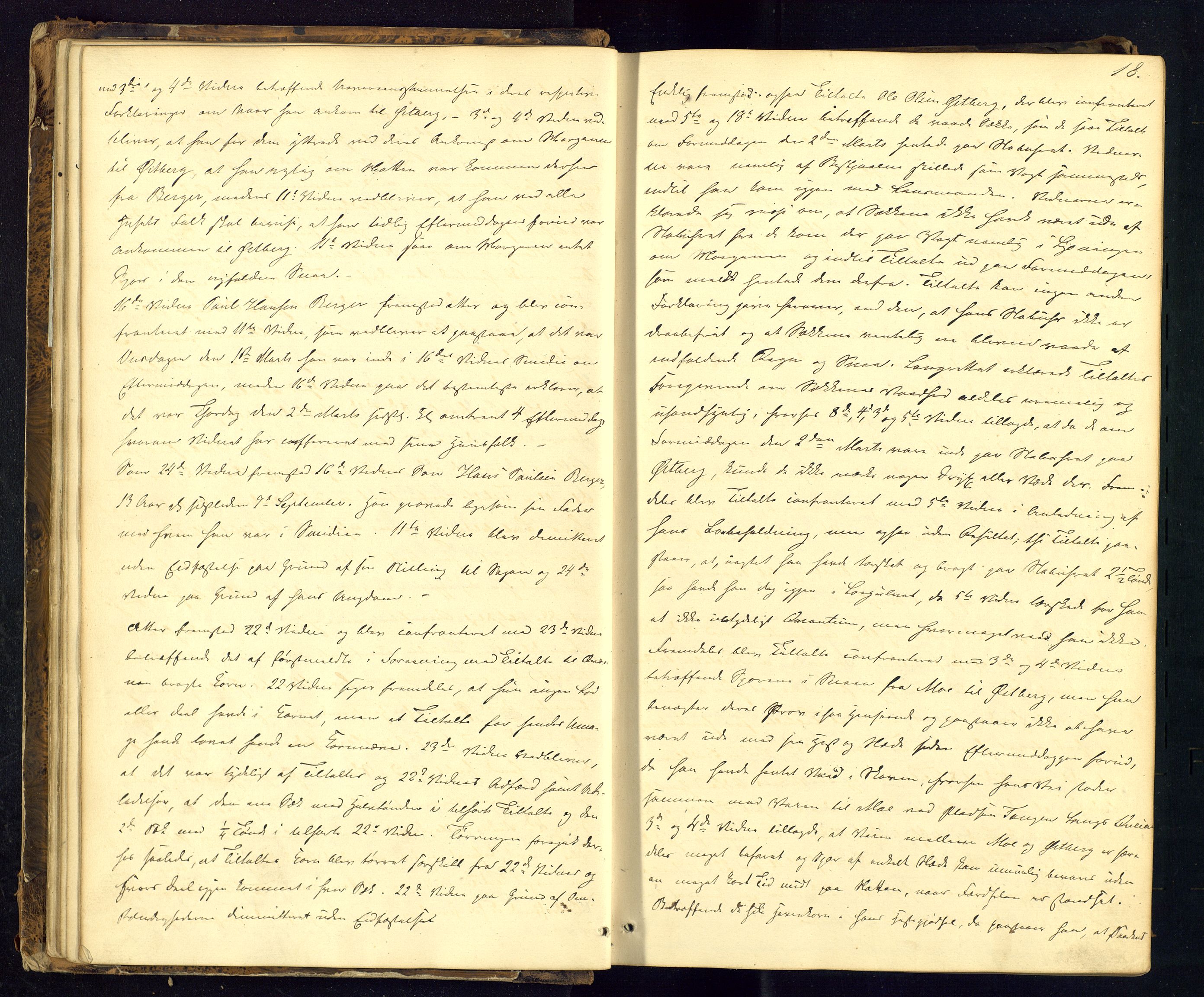 Solør tingrett, AV/SAH-TING-008/G/Gc/Gca/L0003: Ekstrarettsprotokoll, 1848-1851, s. 18