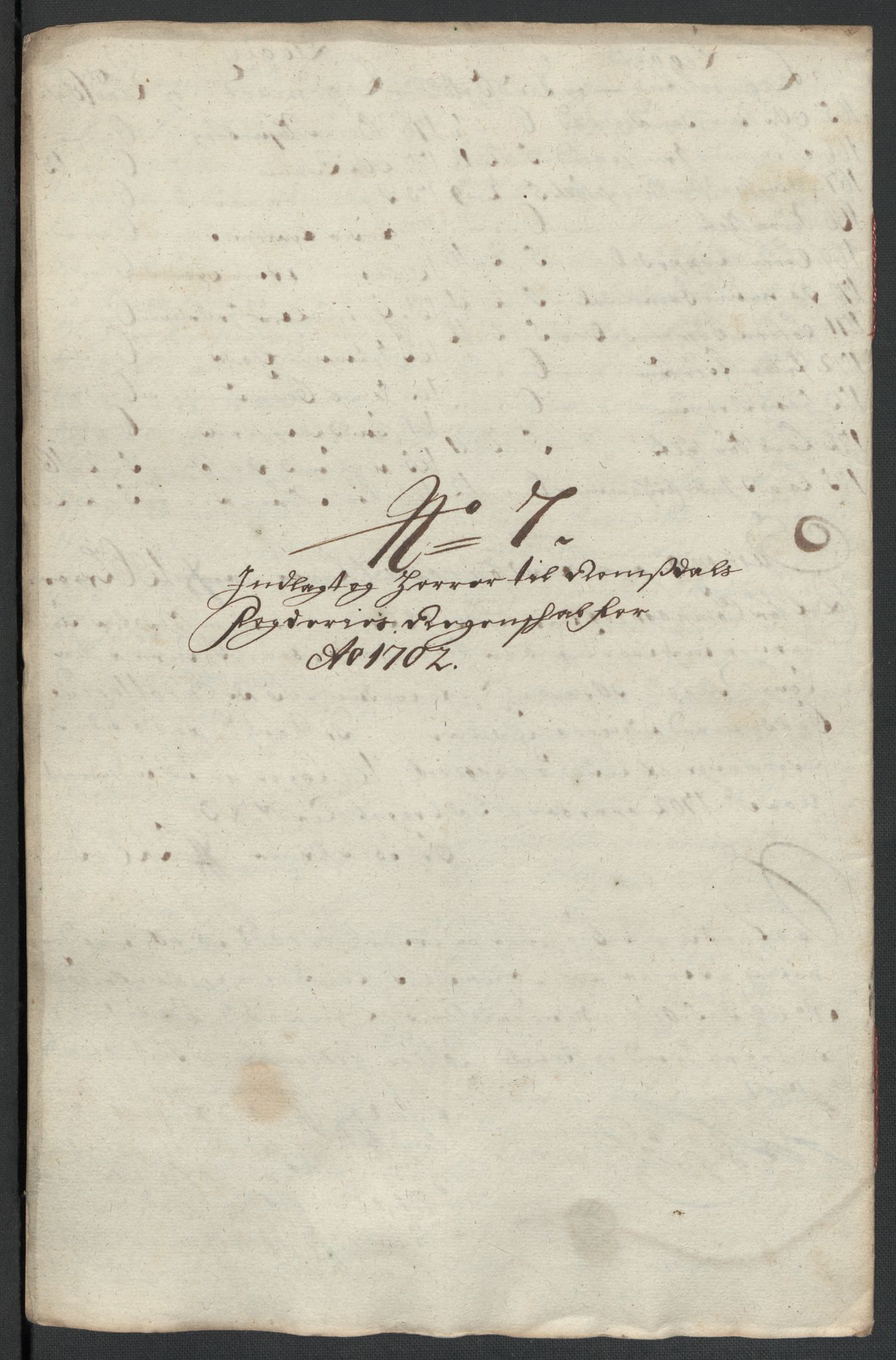 Rentekammeret inntil 1814, Reviderte regnskaper, Fogderegnskap, RA/EA-4092/R55/L3655: Fogderegnskap Romsdal, 1701-1702, s. 265