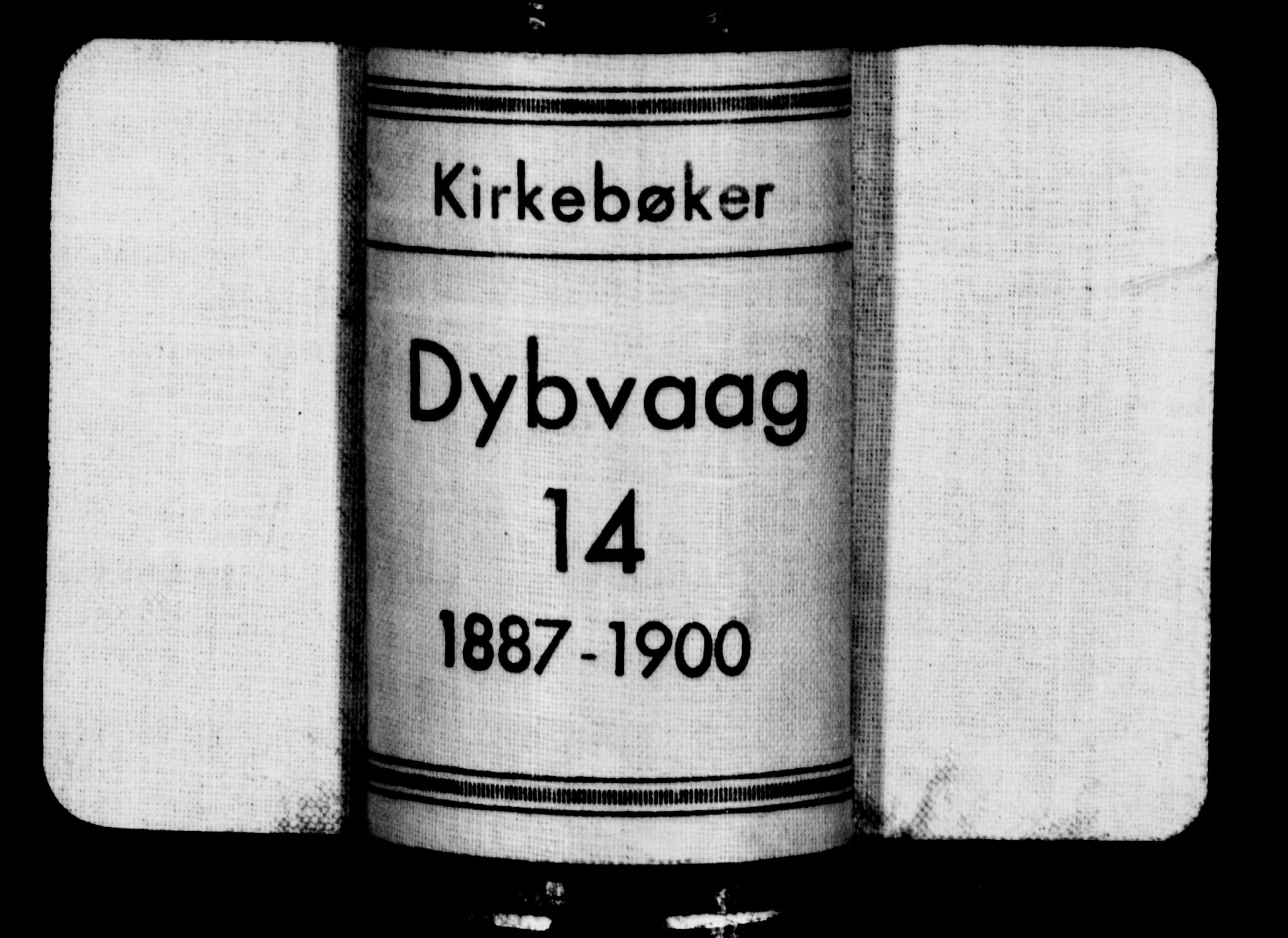 Dypvåg sokneprestkontor, SAK/1111-0007/F/Fb/Fba/L0013: Klokkerbok nr. B 13, 1887-1900