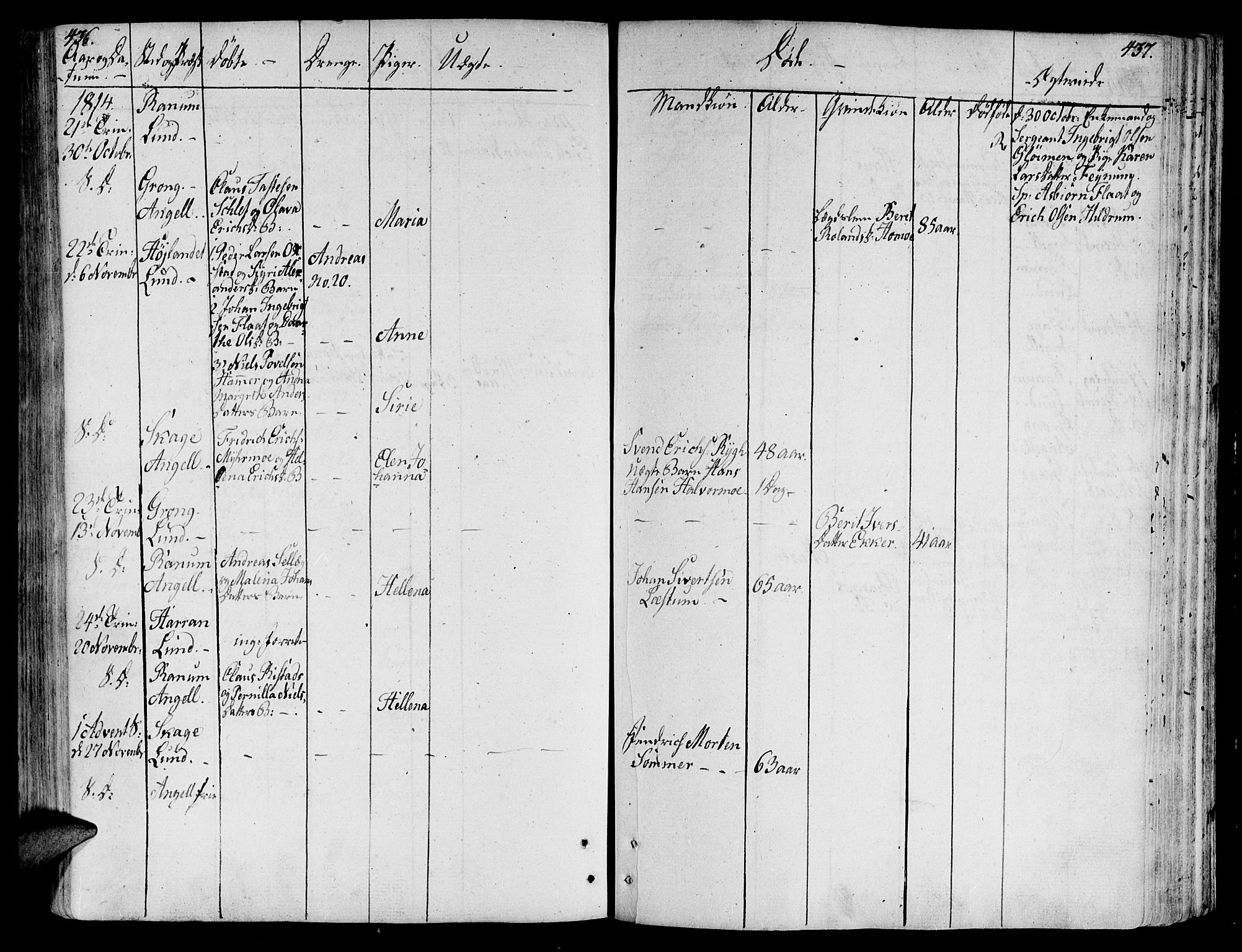 Ministerialprotokoller, klokkerbøker og fødselsregistre - Nord-Trøndelag, SAT/A-1458/764/L0545: Ministerialbok nr. 764A05, 1799-1816, s. 436-437