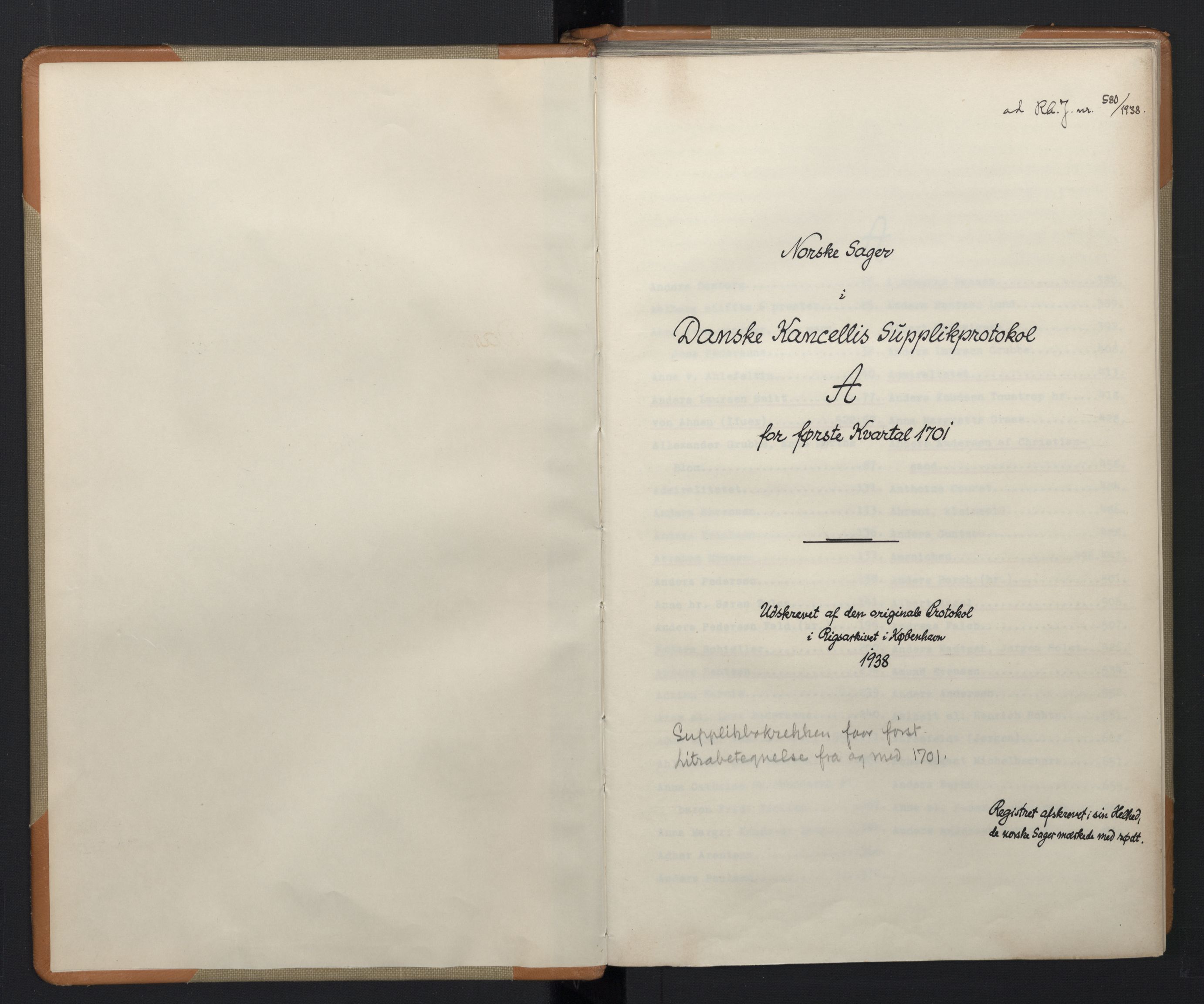 Avskriftsamlingen, AV/RA-EA-4022/F/Fa/L0069: Supplikker, 1701, s. 3