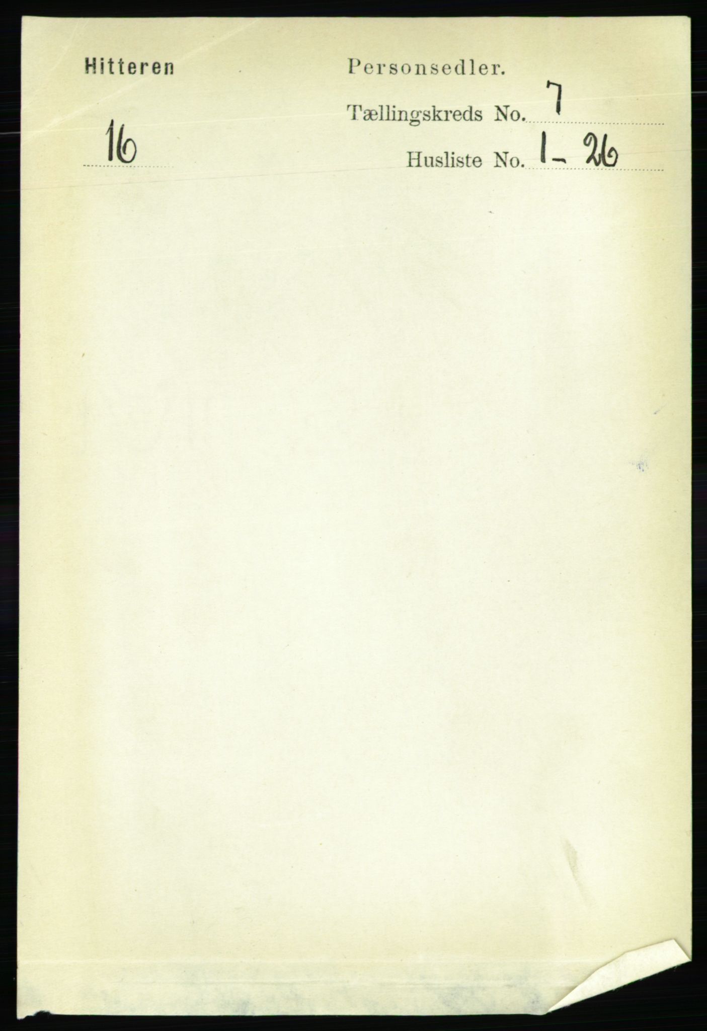 RA, Folketelling 1891 for 1617 Hitra herred, 1891, s. 1241