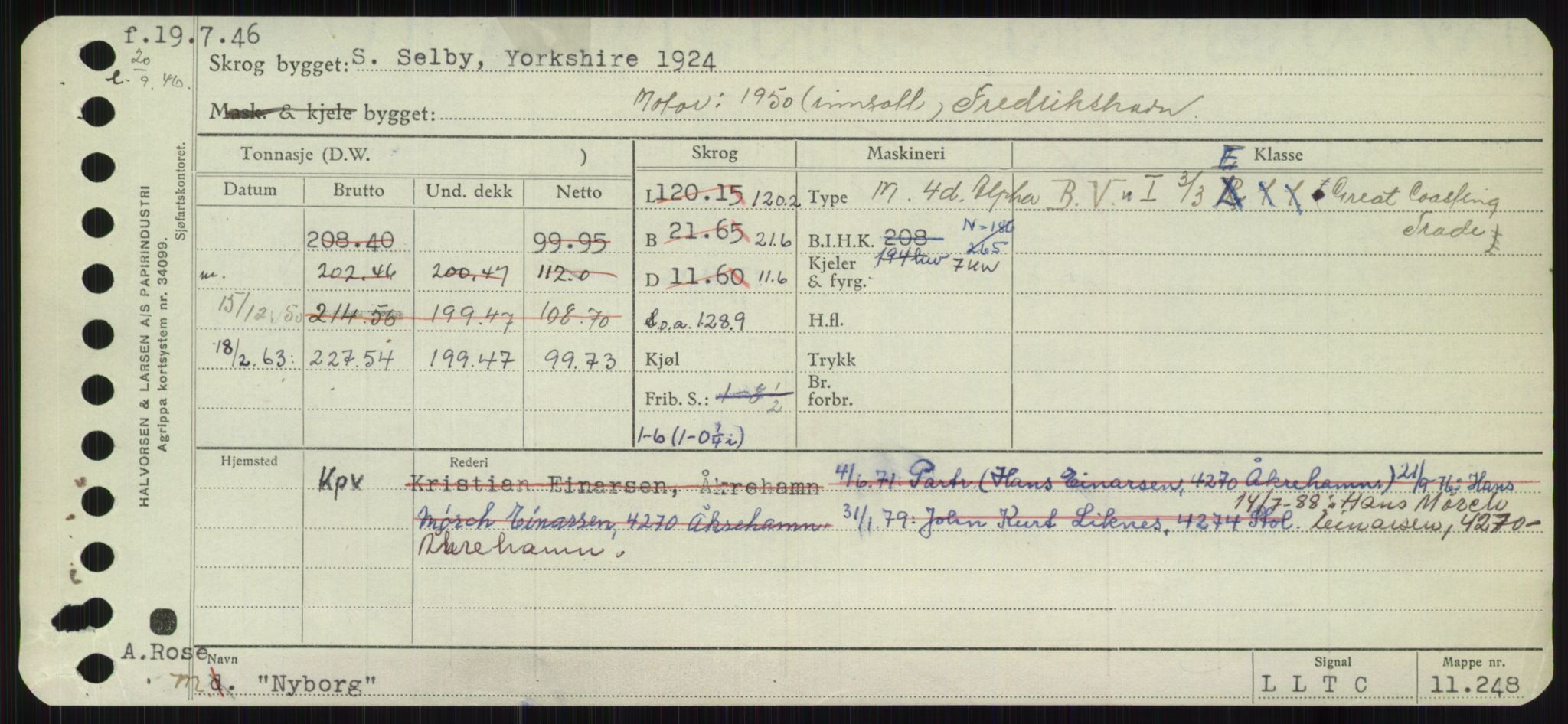 Sjøfartsdirektoratet med forløpere, Skipsmålingen, RA/S-1627/H/Ha/L0004/0001: Fartøy, Mas-R / Fartøy, Mas-Odd, s. 897