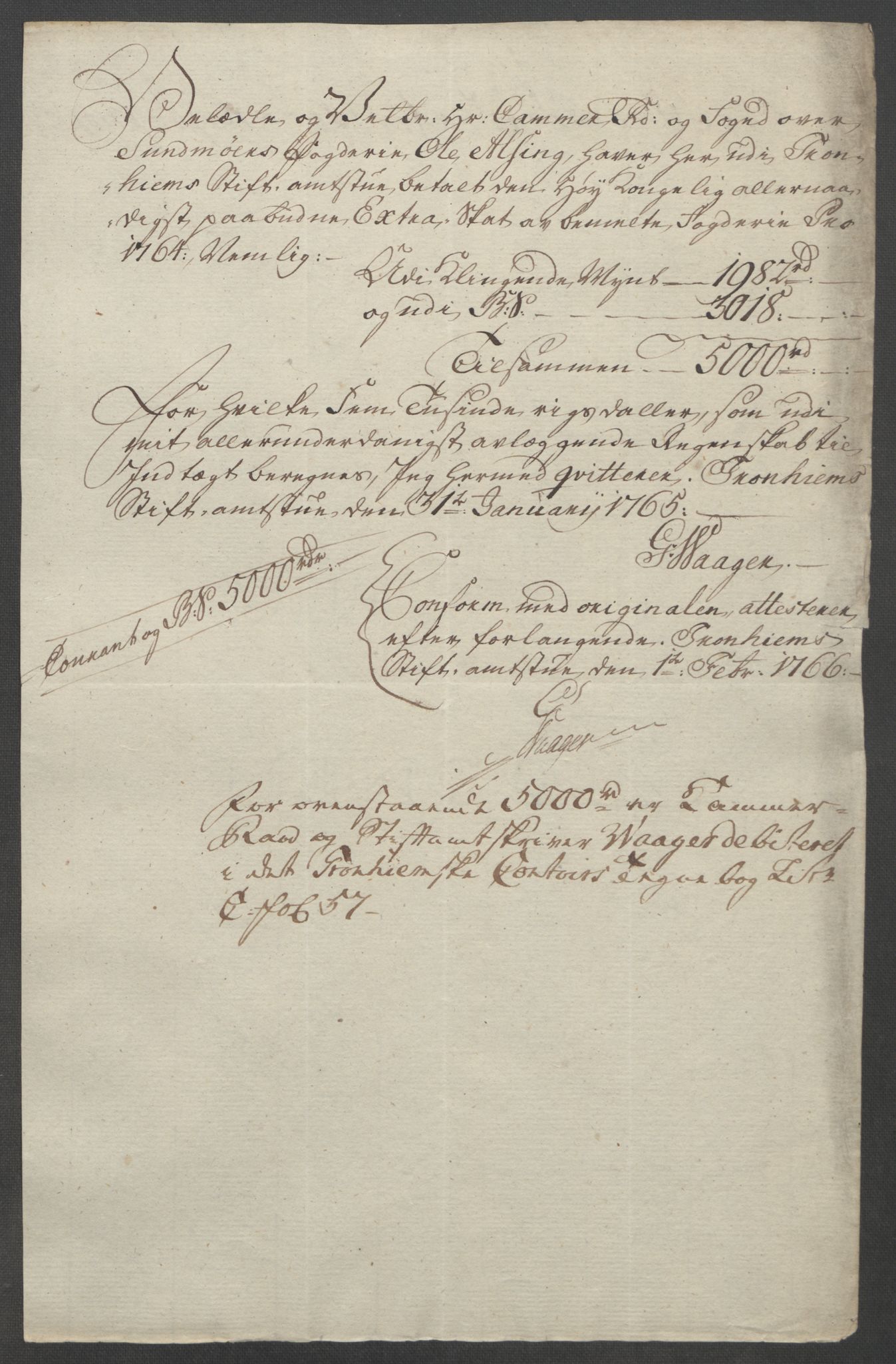 Rentekammeret inntil 1814, Reviderte regnskaper, Fogderegnskap, AV/RA-EA-4092/R54/L3645: Ekstraskatten Sunnmøre, 1762-1772, s. 52