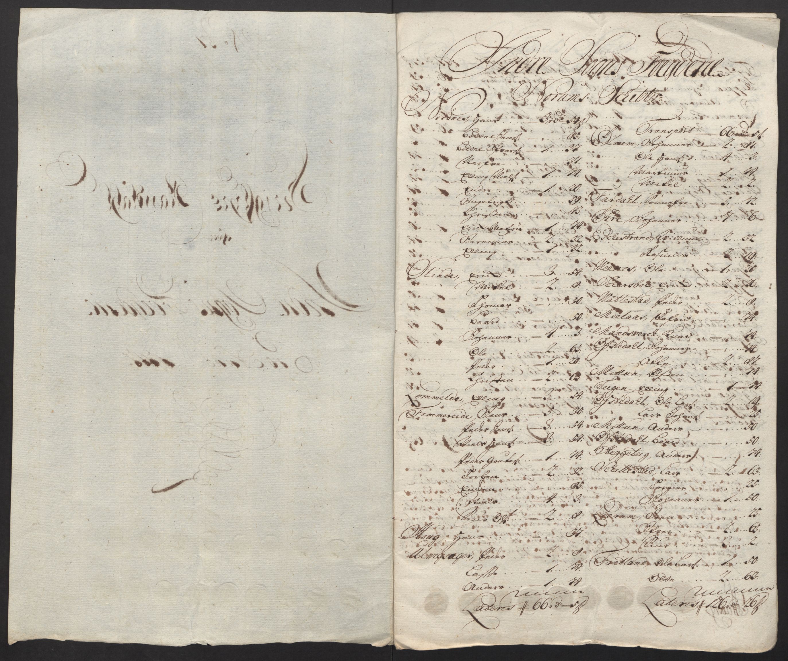 Rentekammeret inntil 1814, Reviderte regnskaper, Fogderegnskap, RA/EA-4092/R52/L3321: Fogderegnskap Sogn, 1717-1718, s. 111