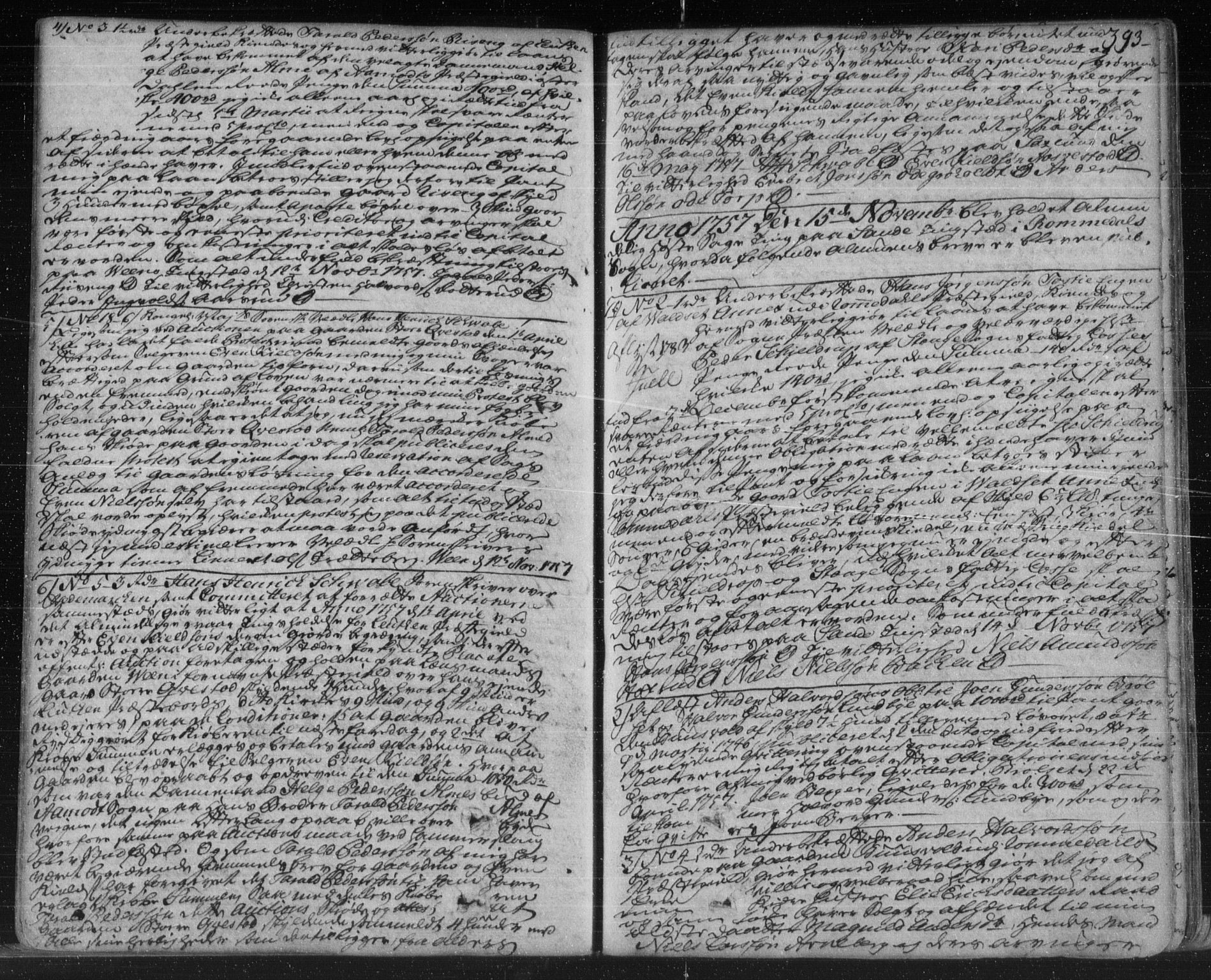 Hedemarken sorenskriveri, SAH/TING-034/H/Hb/L0007B: Pantebok nr. 7b, 1756-1760, s. 393