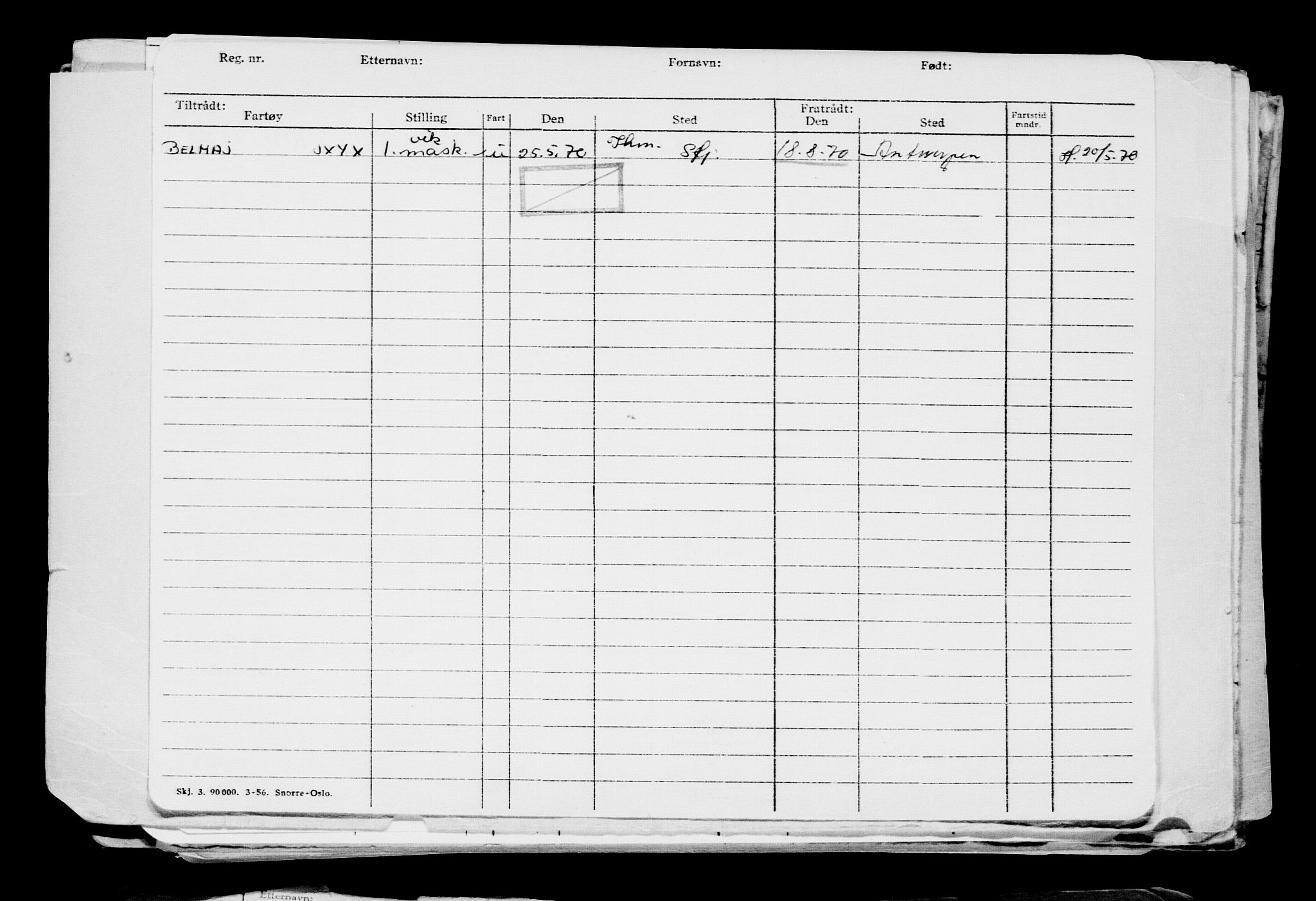 Direktoratet for sjømenn, AV/RA-S-3545/G/Gb/L0188: Hovedkort, 1920, s. 43