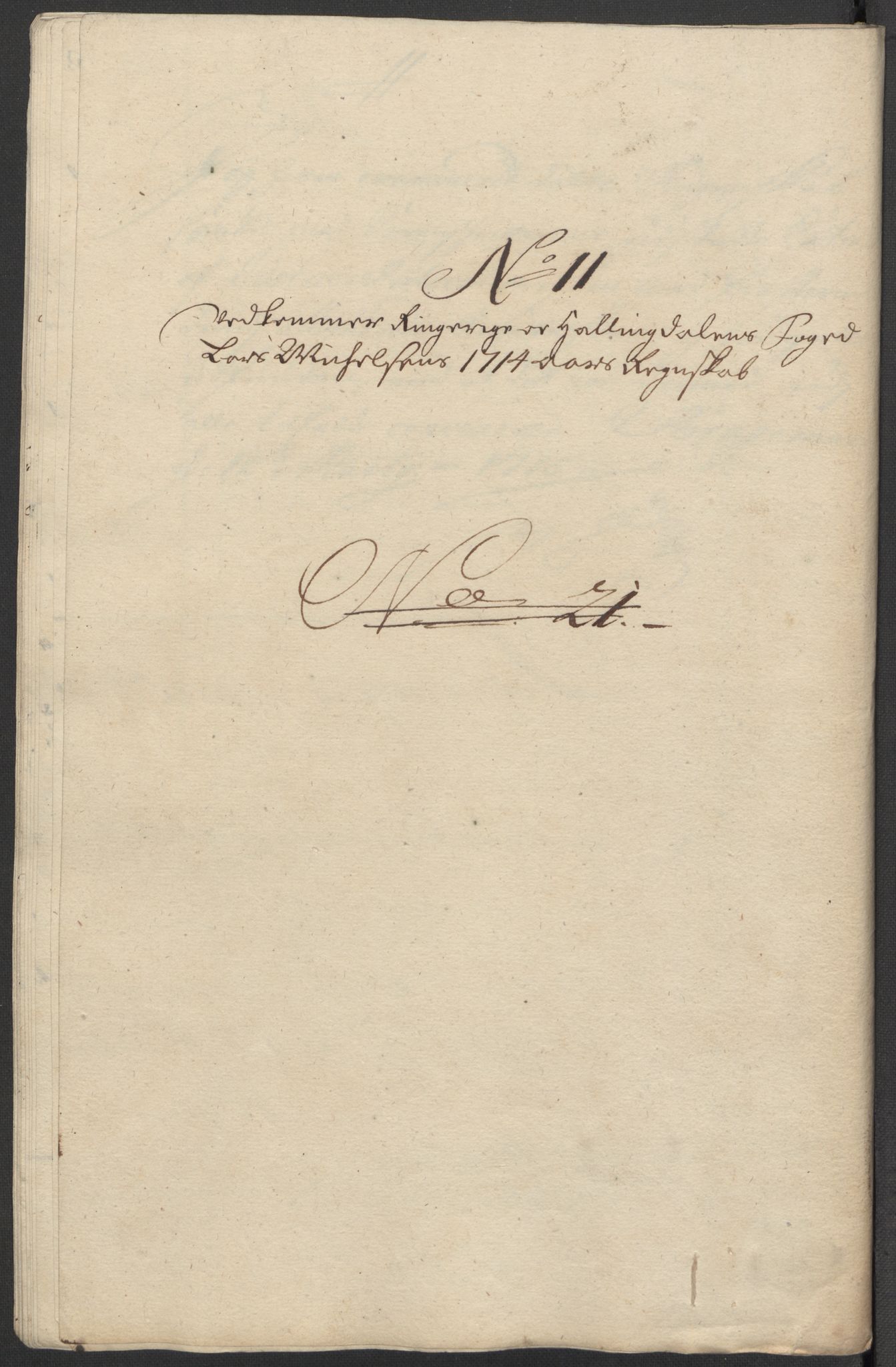 Rentekammeret inntil 1814, Reviderte regnskaper, Fogderegnskap, AV/RA-EA-4092/R23/L1471: Fogderegnskap Ringerike og Hallingdal, 1713-1714, s. 435