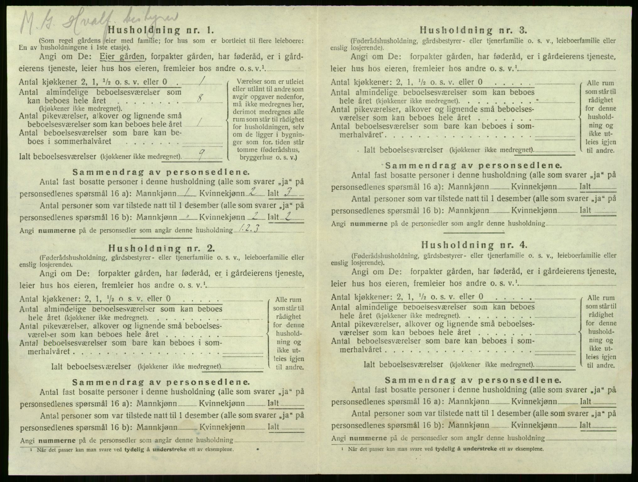 SAKO, Folketelling 1920 for 0722 Nøtterøy herred, 1920, s. 227