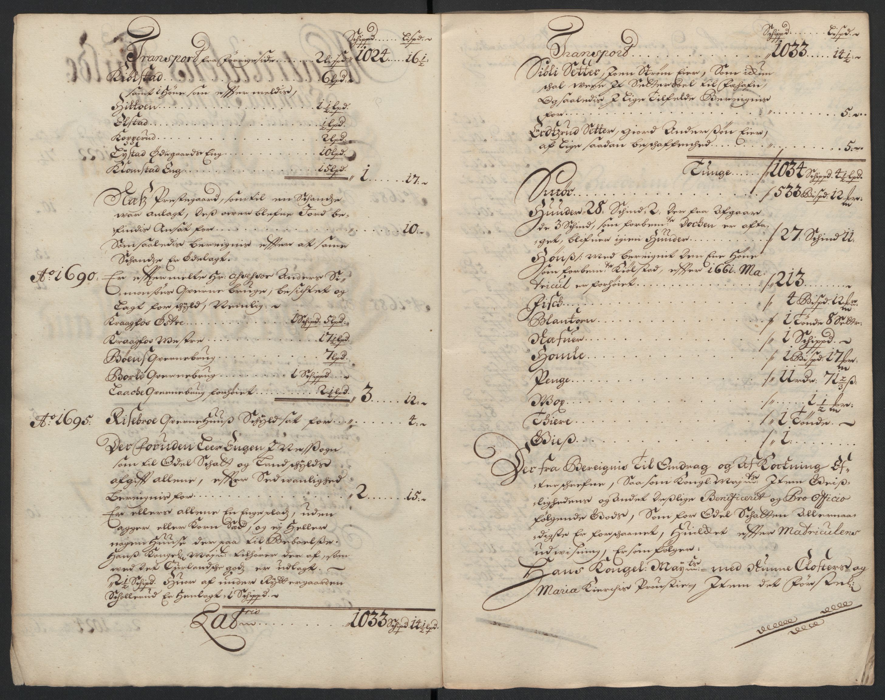 Rentekammeret inntil 1814, Reviderte regnskaper, Fogderegnskap, RA/EA-4092/R12/L0709: Fogderegnskap Øvre Romerike, 1697, s. 234