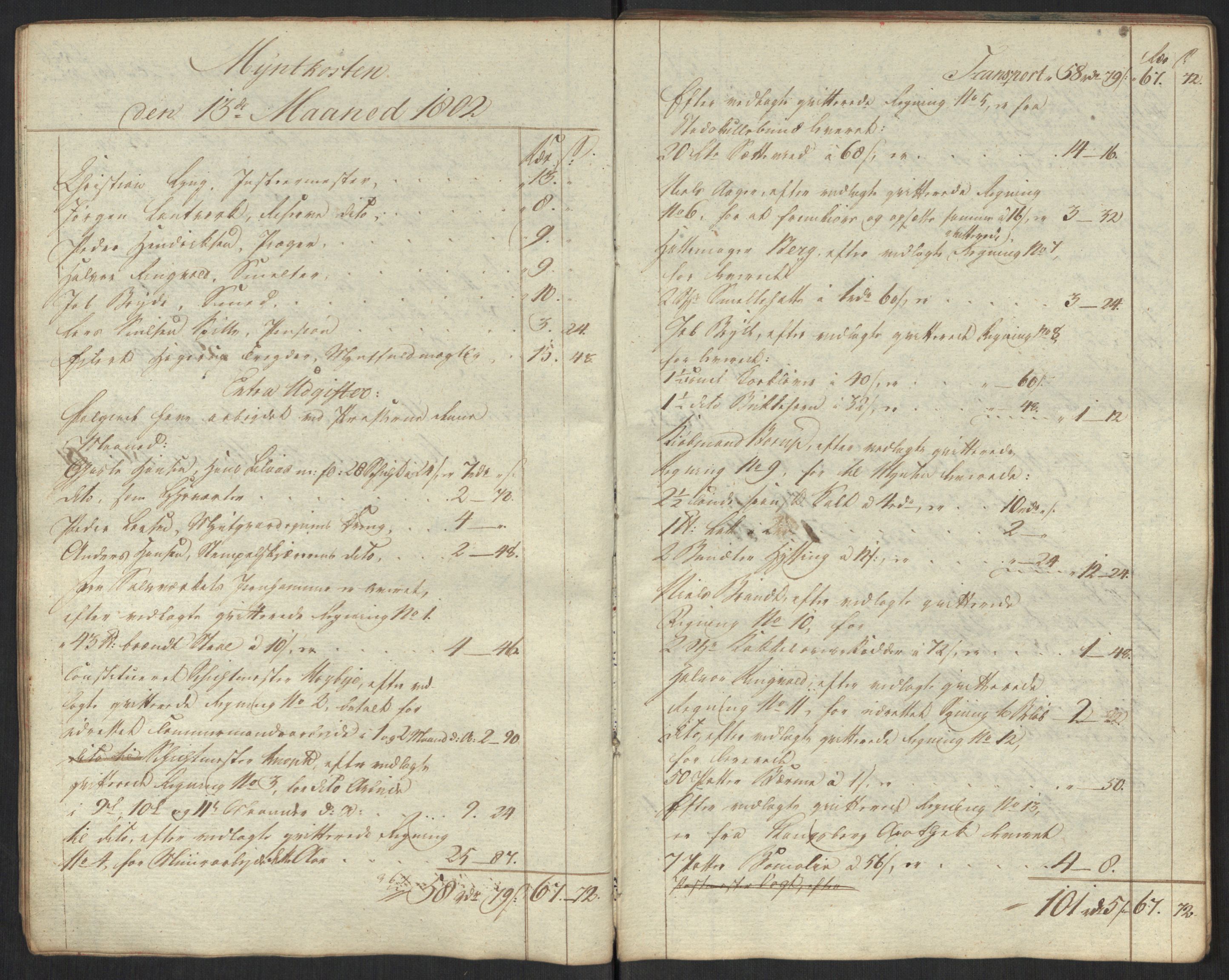 Rentekammeret inntil 1814, Realistisk ordnet avdeling, AV/RA-EA-4070/Oa/L0010: [Y8]: Regninger for Kongsbergs mynt., 1760-1805, s. 631