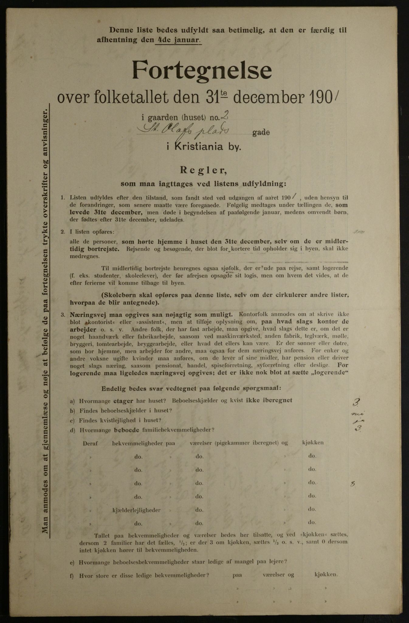 OBA, Kommunal folketelling 31.12.1901 for Kristiania kjøpstad, 1901, s. 13695