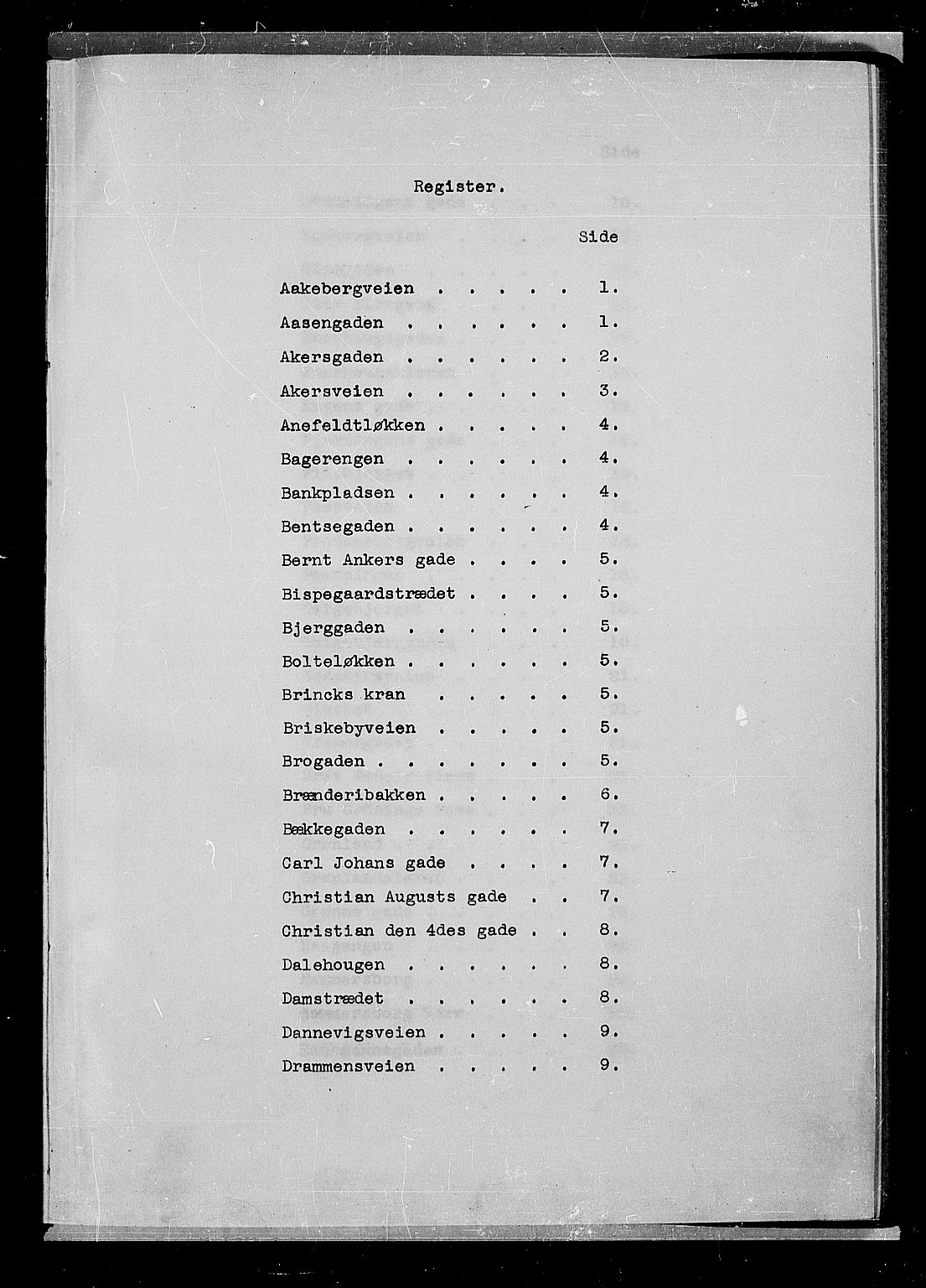 RA, Folketelling 1865 for 0301 Kristiania kjøpstad, 1865, s. 4