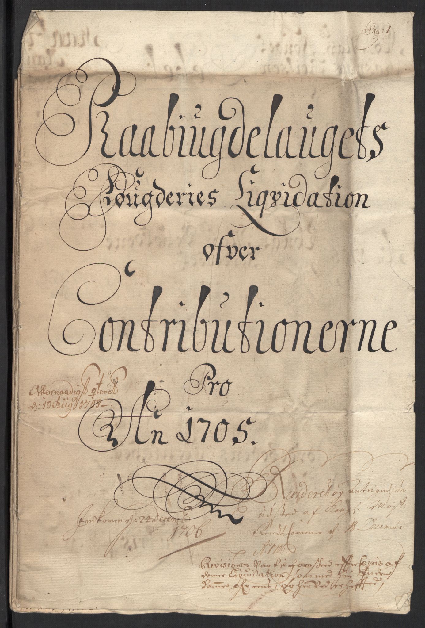 Rentekammeret inntil 1814, Reviderte regnskaper, Fogderegnskap, RA/EA-4092/R40/L2447: Fogderegnskap Råbyggelag, 1703-1705, s. 337