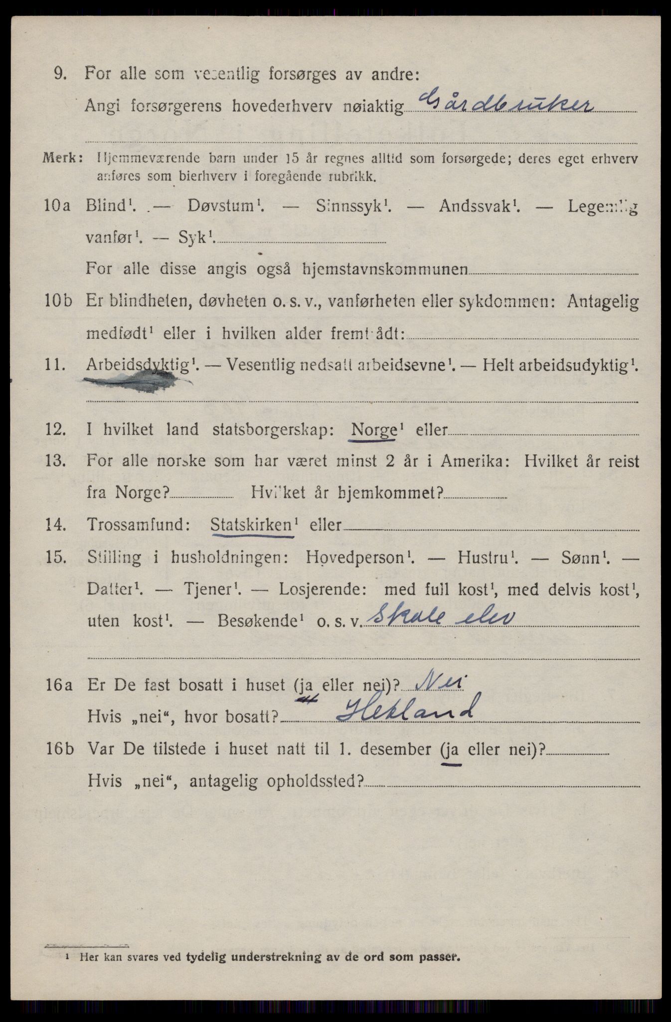 SAST, Folketelling 1920 for 1126 Hetland herred, 1920, s. 8230
