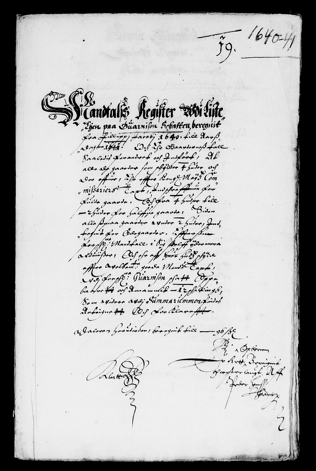 Rentekammeret inntil 1814, Reviderte regnskaper, Lensregnskaper, AV/RA-EA-5023/R/Rb/Rbr/L0013: Lista len, 1640-1642