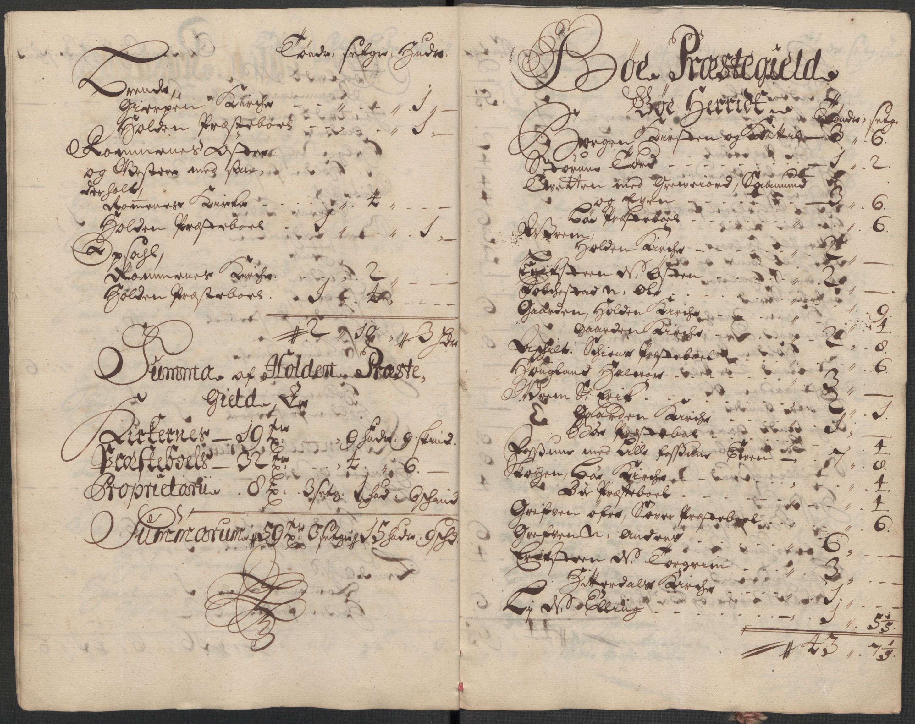 Rentekammeret inntil 1814, Reviderte regnskaper, Fogderegnskap, AV/RA-EA-4092/R36/L2125: Fogderegnskap Øvre og Nedre Telemark og Bamble, 1713, s. 197