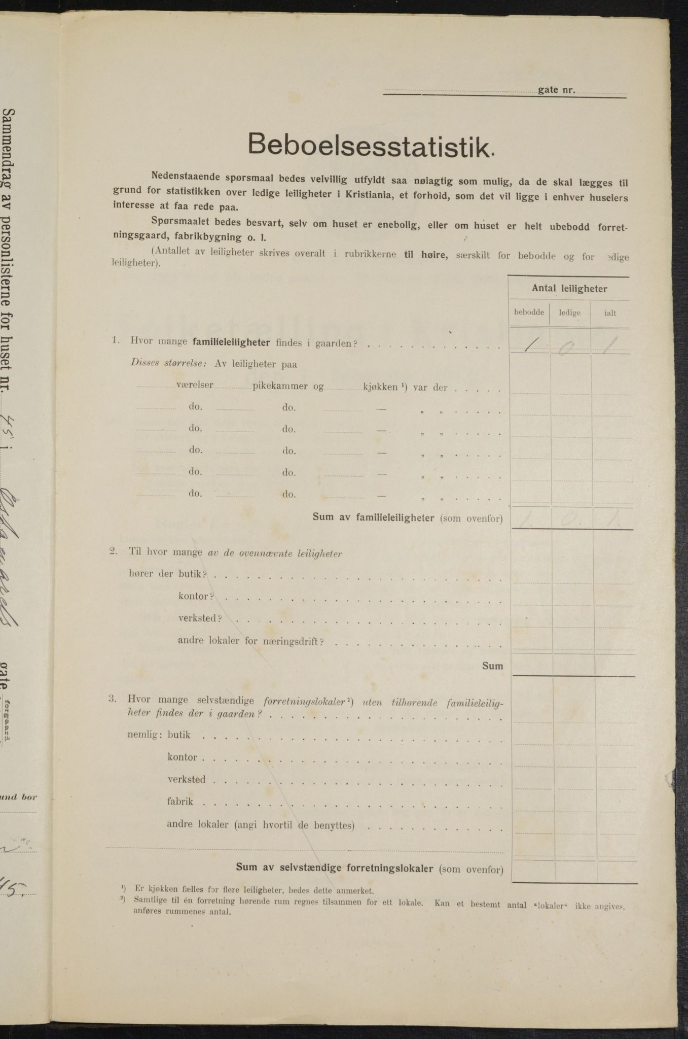 OBA, Kommunal folketelling 1.2.1914 for Kristiania, 1914, s. 130402