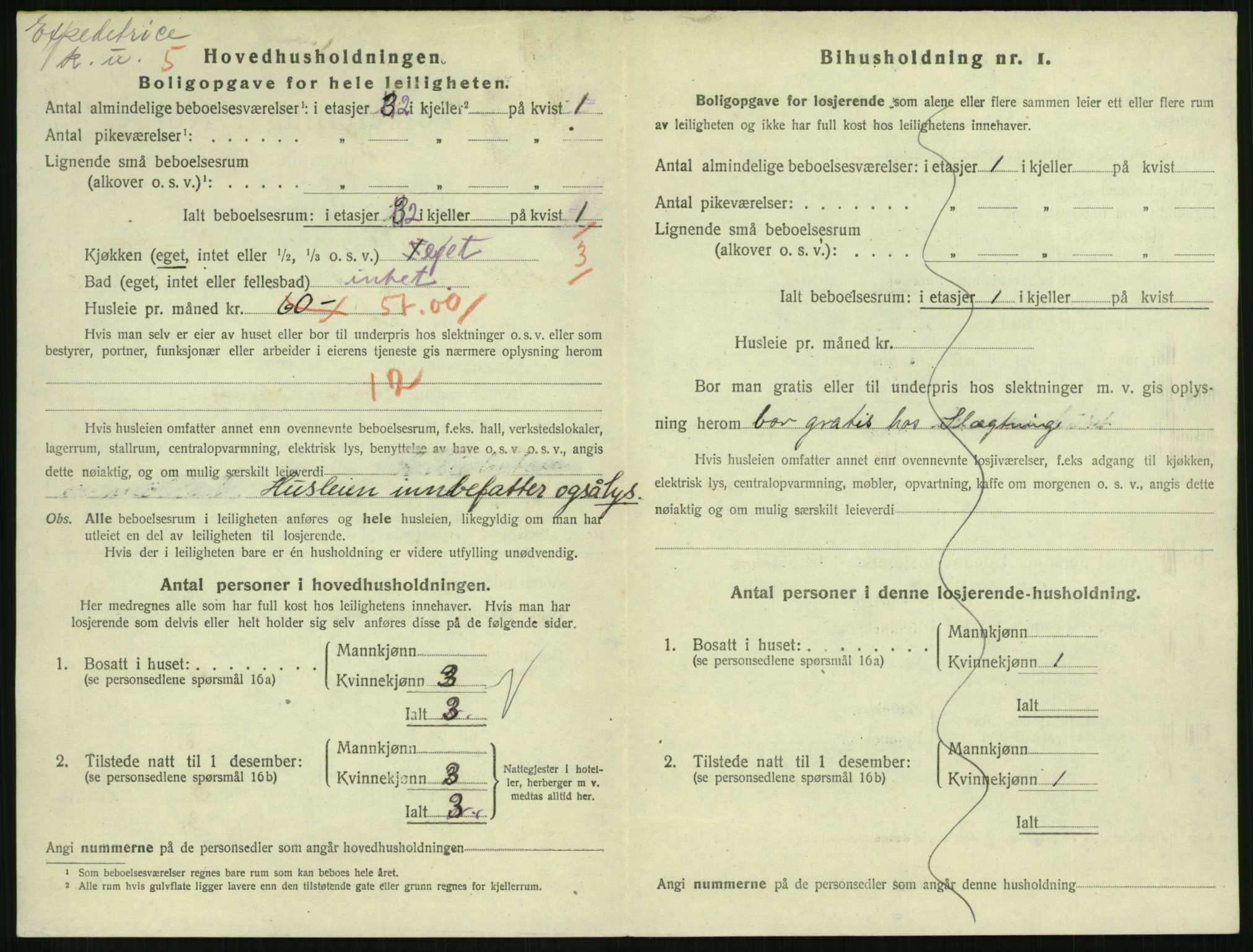 SAH, Folketelling 1920 for 0501 Lillehammer kjøpstad, 1920, s. 3355