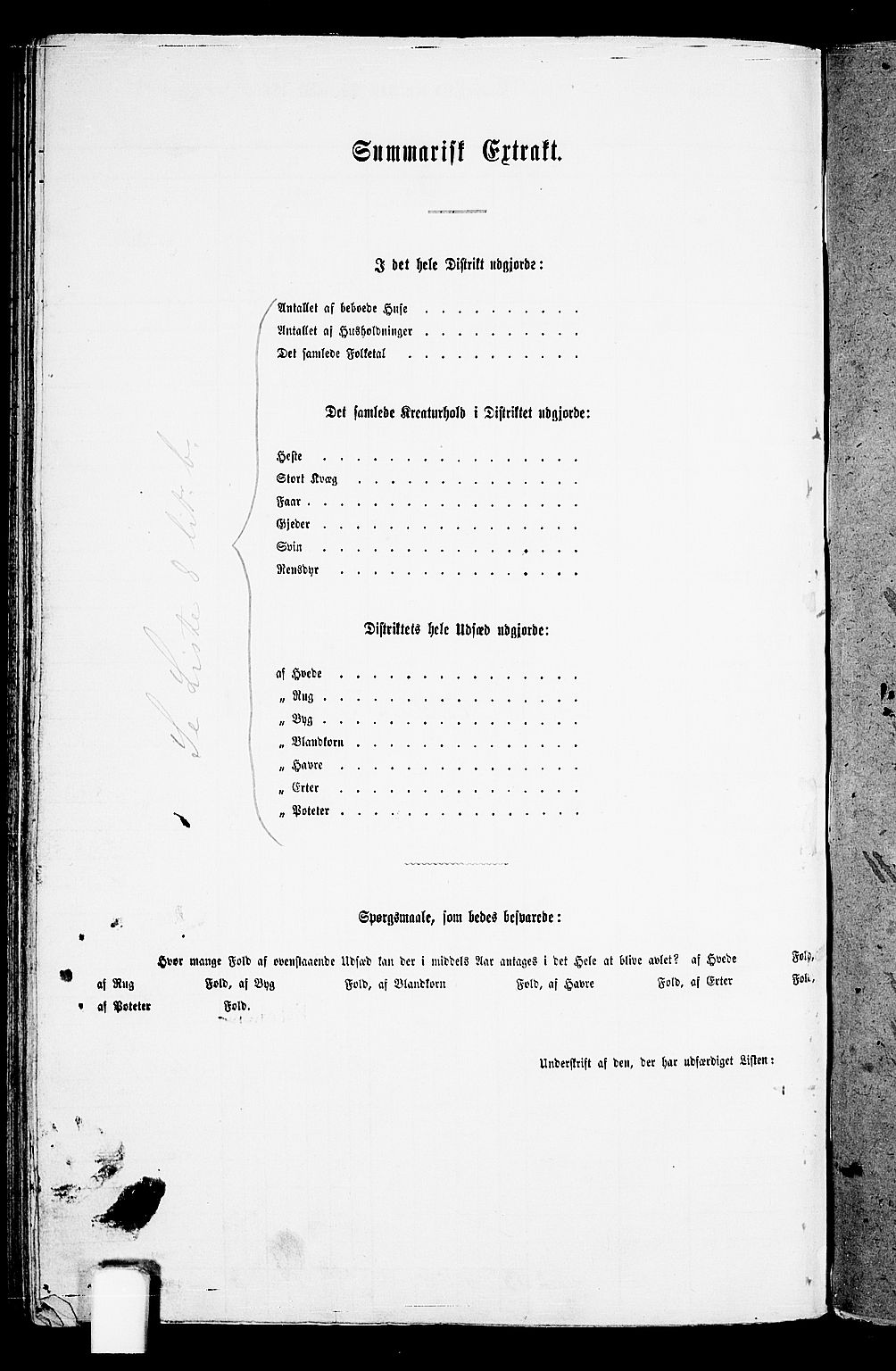 RA, Folketelling 1865 for 1134P Suldal prestegjeld, 1865, s. 111