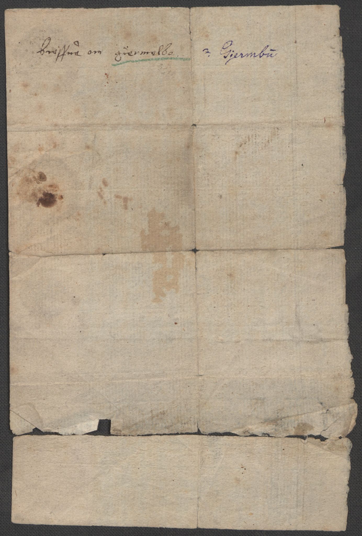 Riksarkivets diplomsamling, AV/RA-EA-5965/F15/L0015: Prestearkiv - Oppland og Buskerud, 1573-1792, s. 34