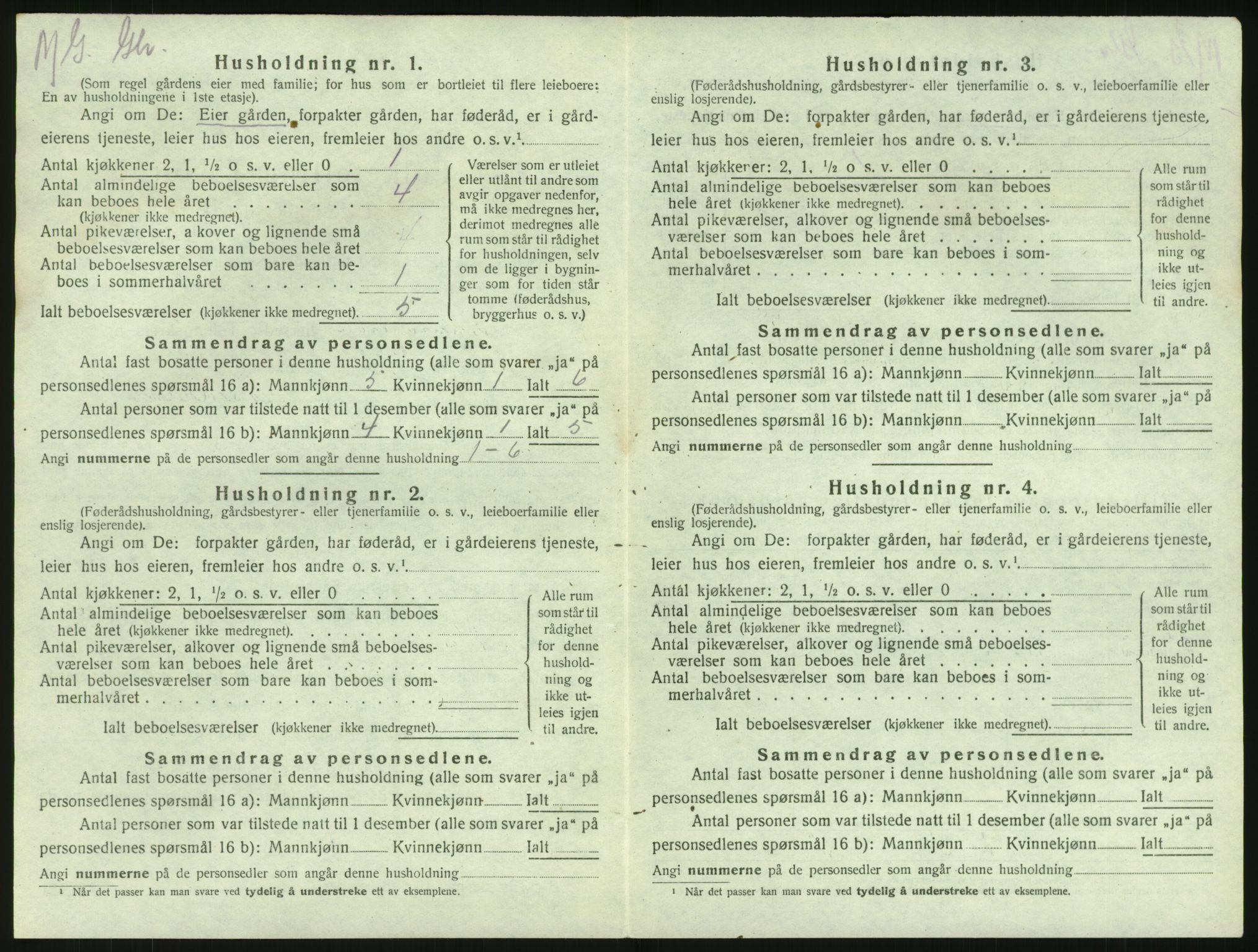 SAKO, Folketelling 1920 for 0726 Brunlanes herred, 1920, s. 1896