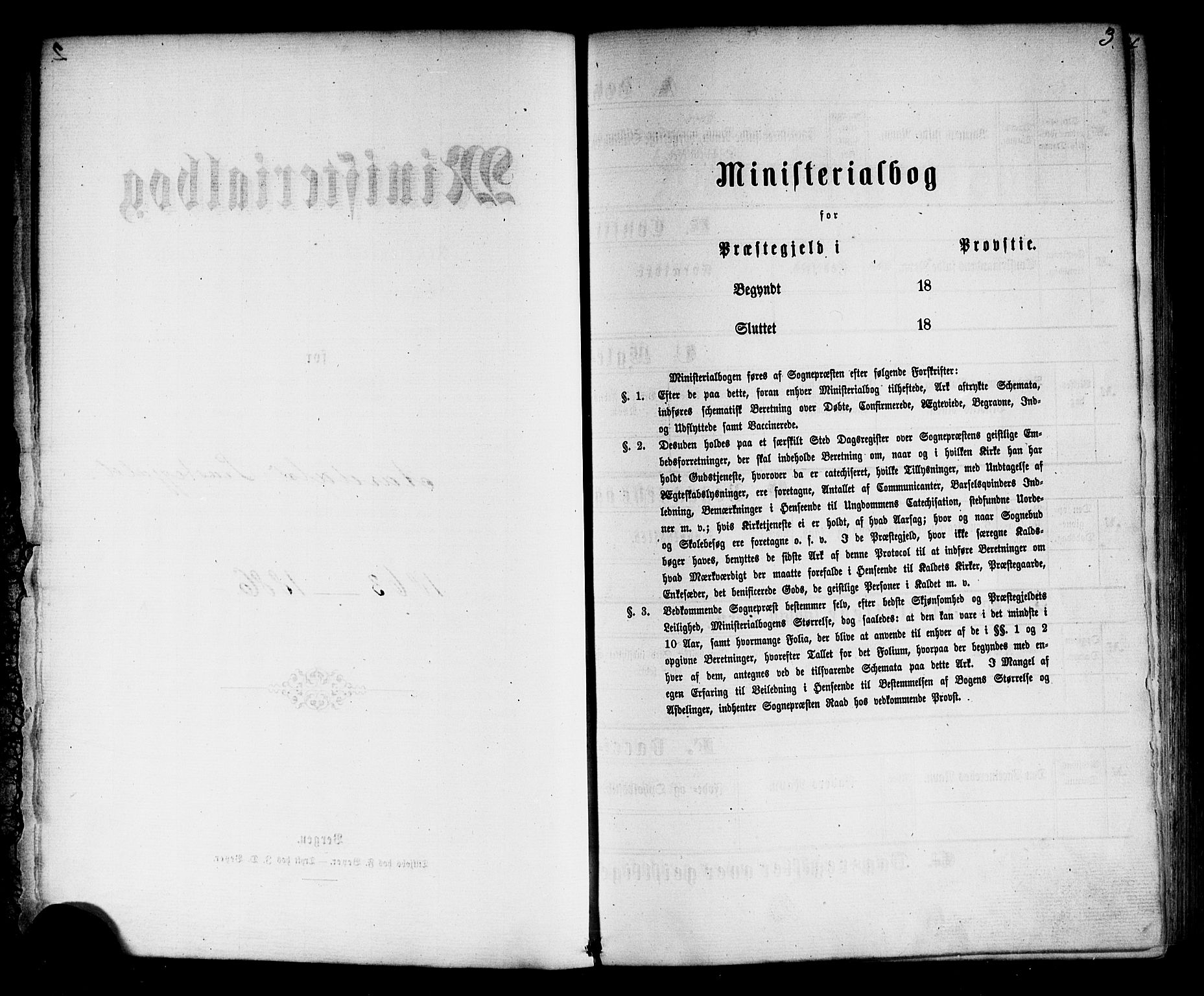 Årdal sokneprestembete, SAB/A-81701: Ministerialbok nr. A 3, 1863-1886, s. 3
