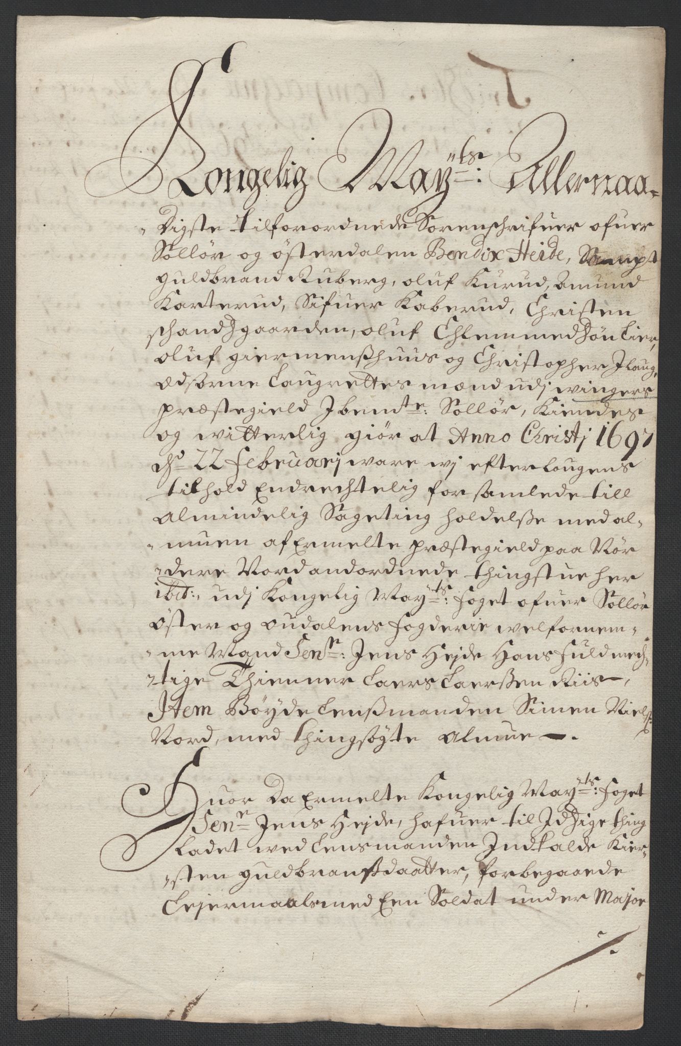 Rentekammeret inntil 1814, Reviderte regnskaper, Fogderegnskap, RA/EA-4092/R13/L0835: Fogderegnskap Solør, Odal og Østerdal, 1697, s. 24