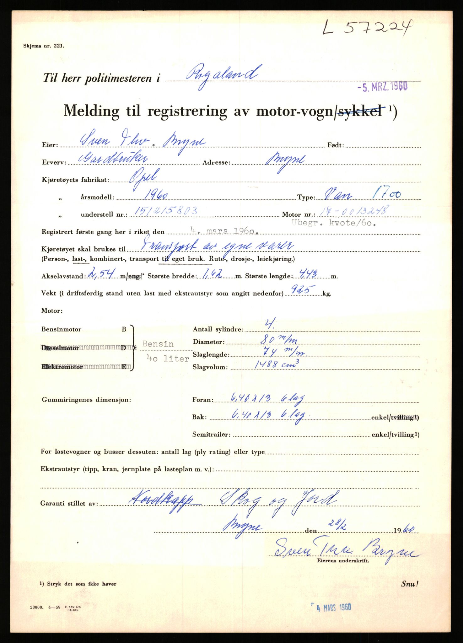 Stavanger trafikkstasjon, AV/SAST-A-101942/0/F/L0057: L-57200 - L-57999, 1930-1971, s. 91