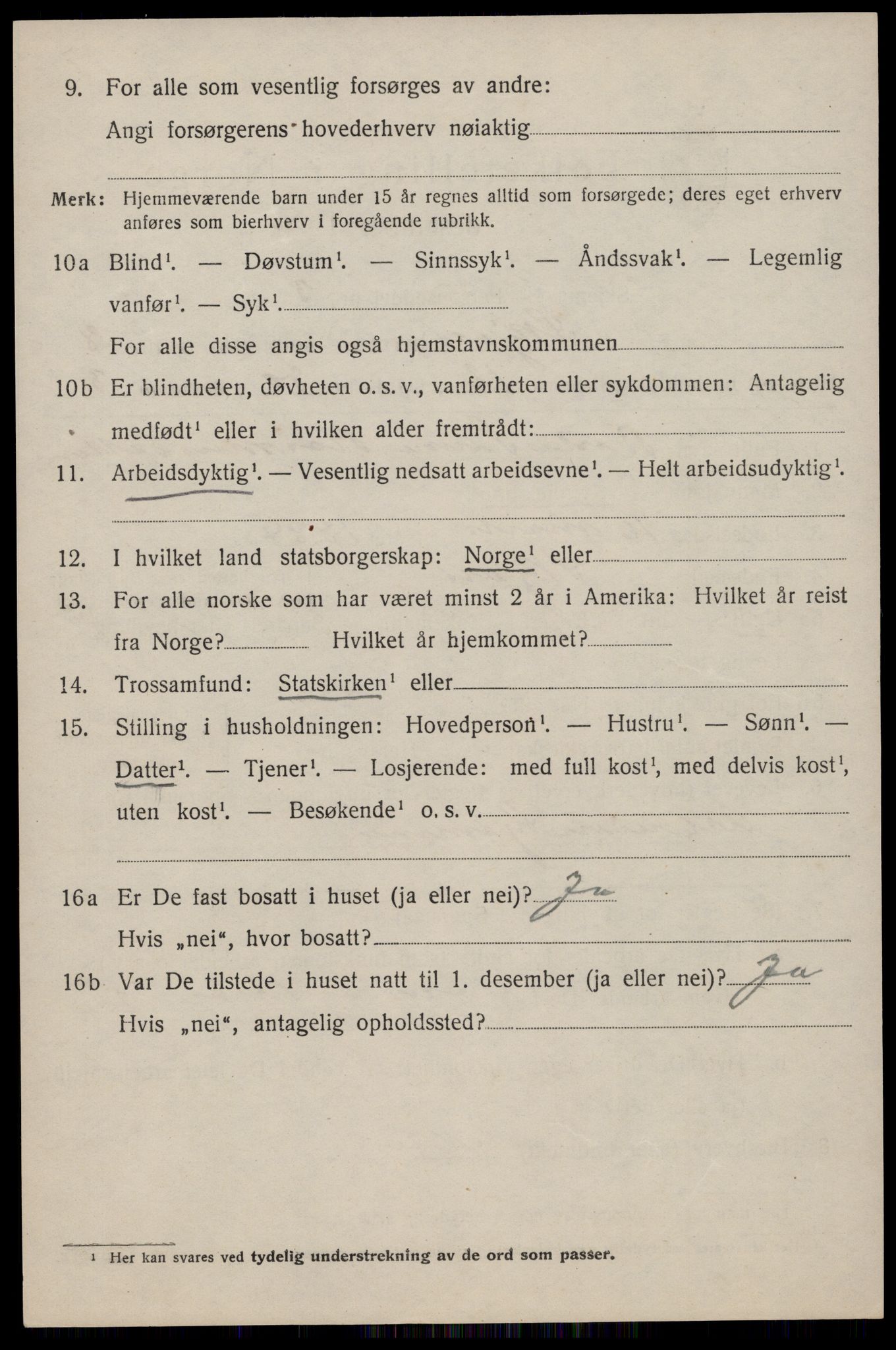 SAST, Folketelling 1920 for 1154 Skjold herred, 1920, s. 4309